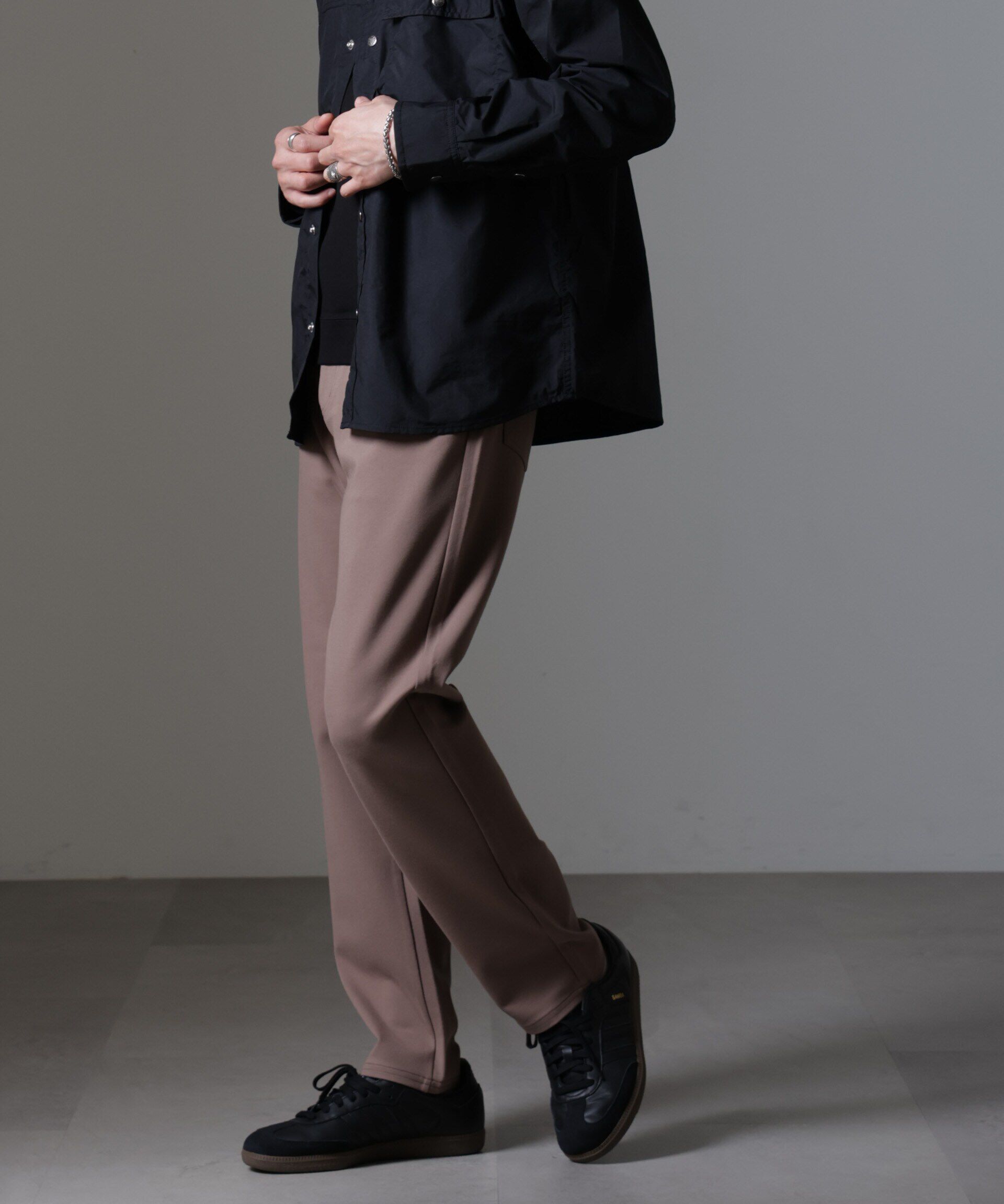 nano･universe「5P テーパードパンツ」|チノ|モカ3