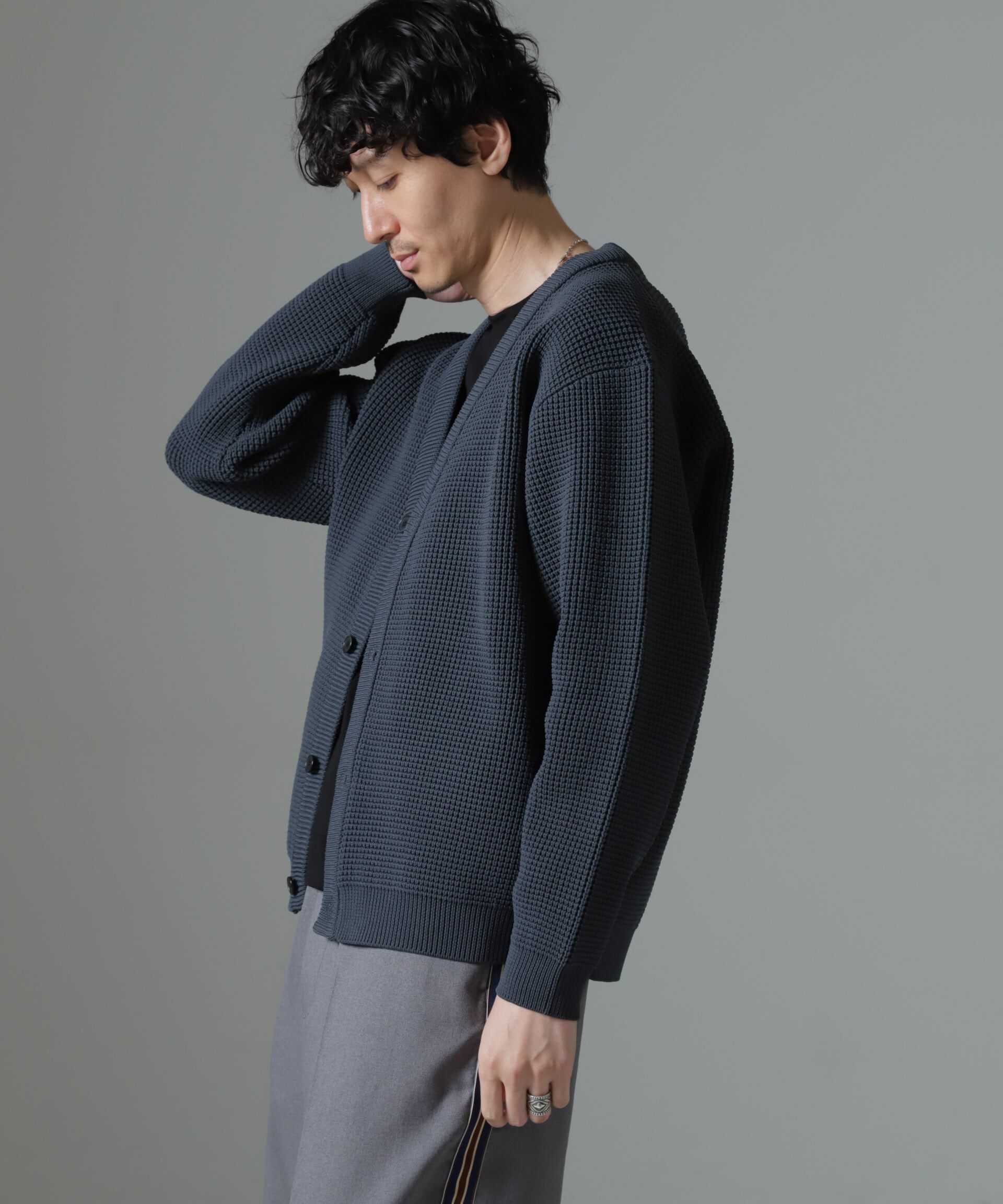 nano･universe「スポンディッシュ カーディガン」|ニット・セーター|