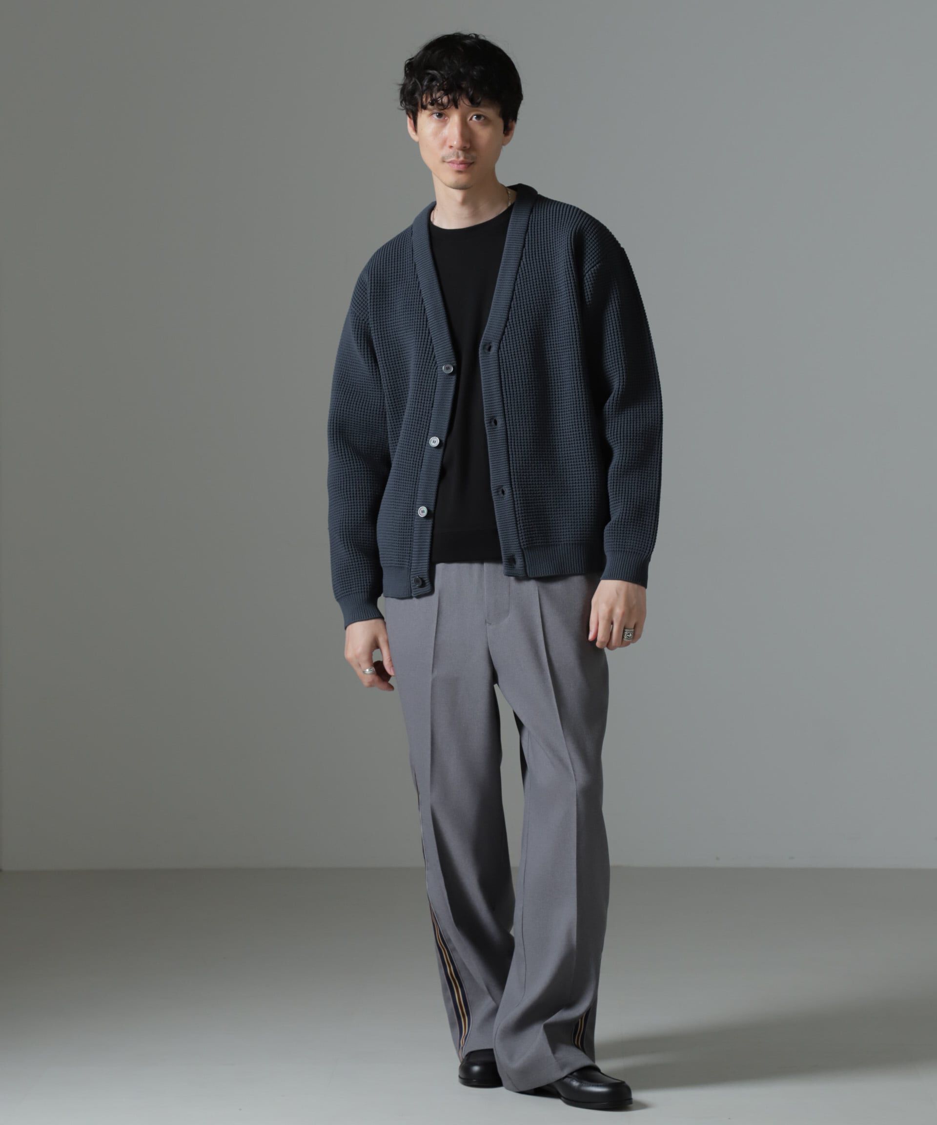 nano･universe「スポンディッシュ カーディガン」|ニット・セーター|