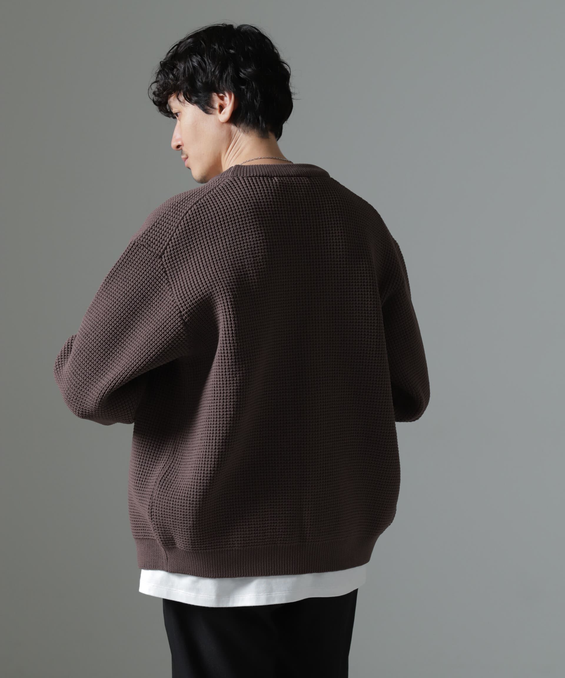 nano･universe「スポンディッシュ カーディガン」|ニット・セーター|