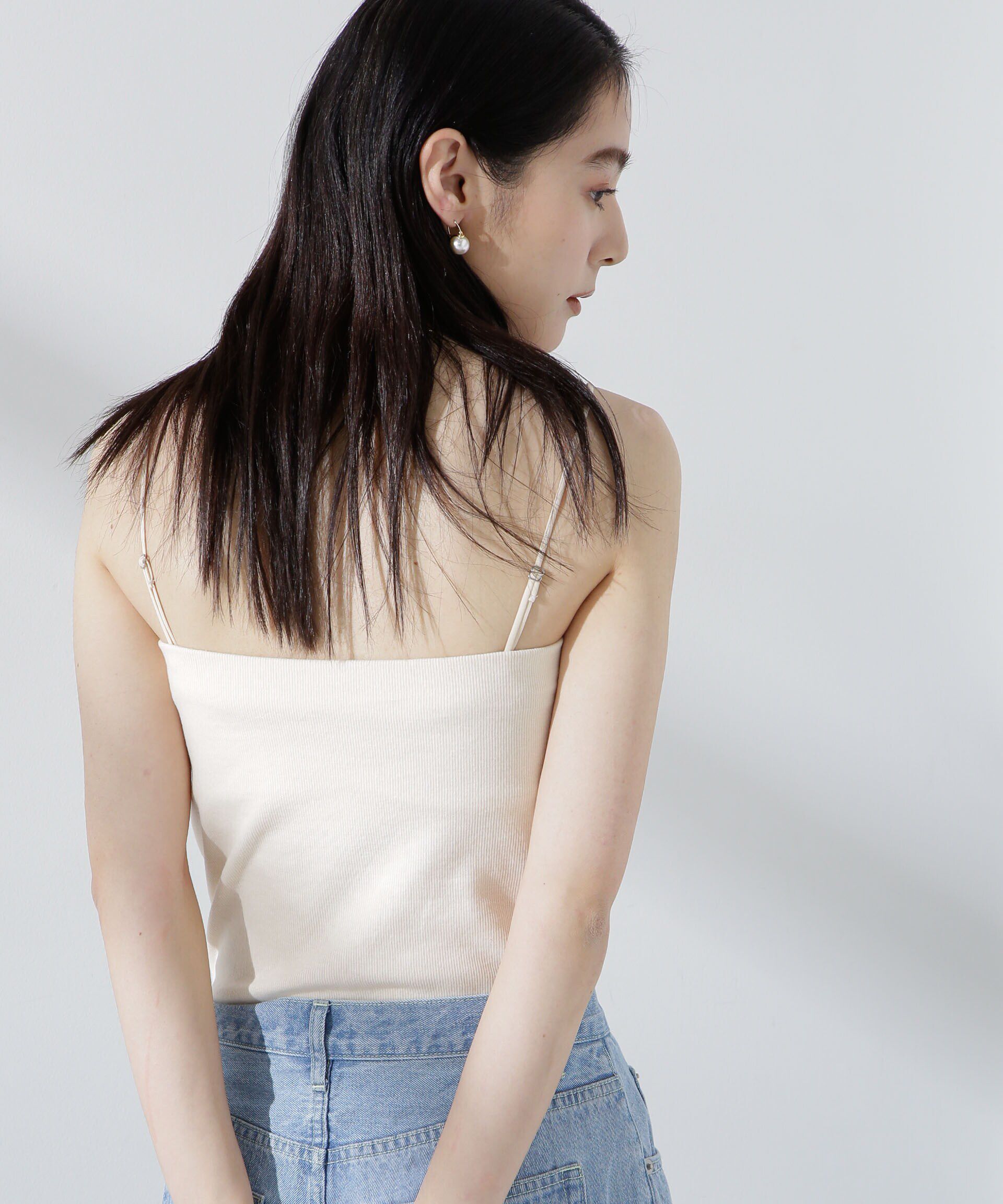 nano･universe「カップ付き2wayキャミベアトップ」|Tシャツ・カットソー|