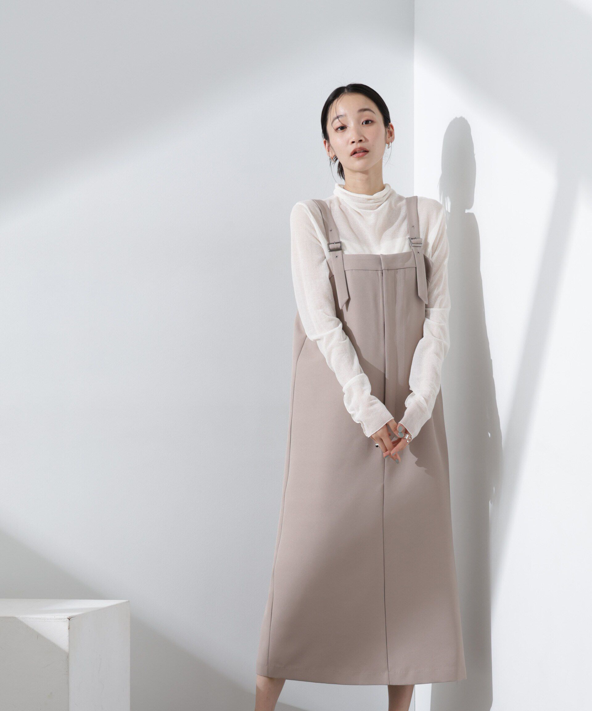 nano･universe「ベルトストラップワンピース」|ワンピース|