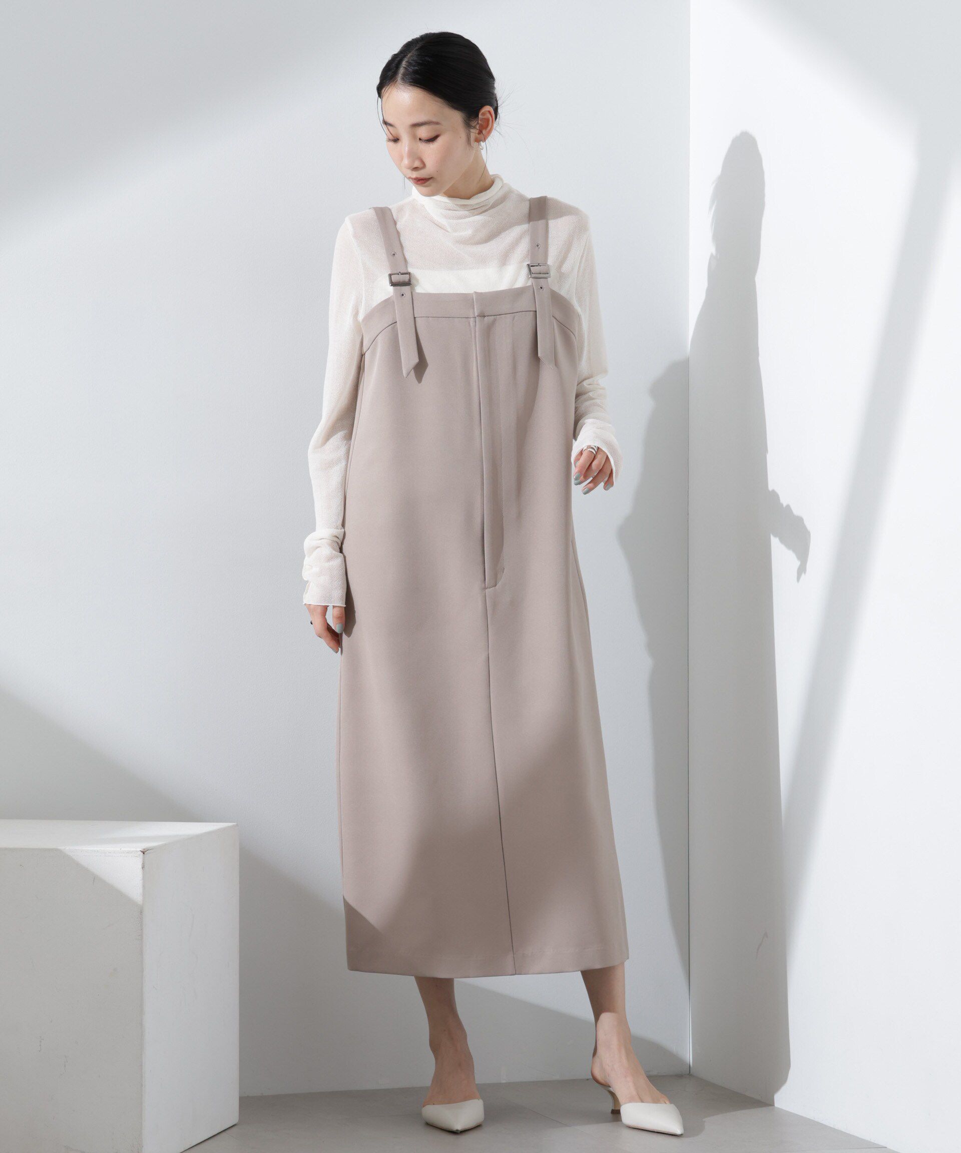 nano･universe「ベルトストラップワンピース」|ワンピース|