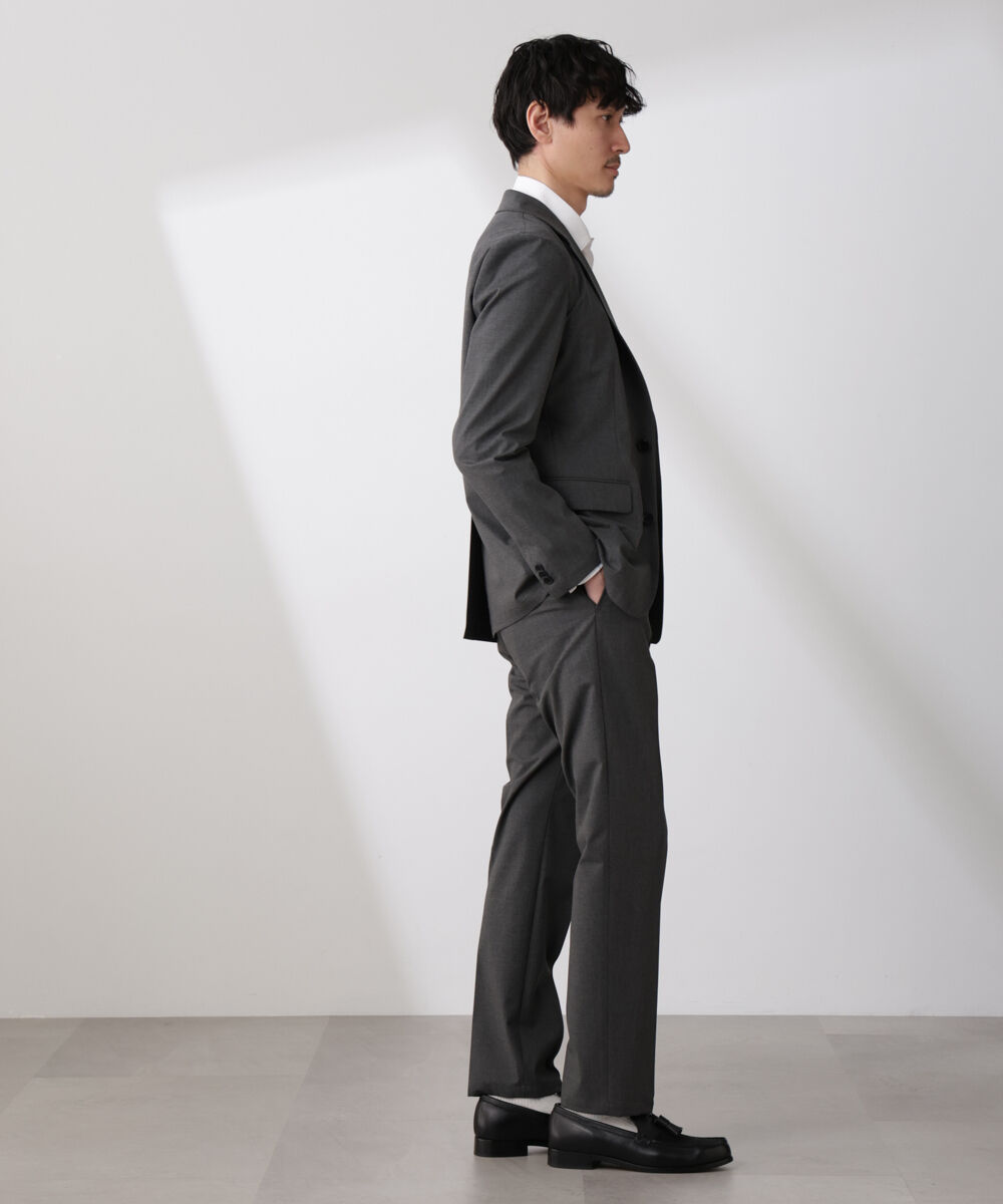 nano･universe「｢N TROUSERS BASIC｣トロピカルストレッチパンツ（セットアップ可）」|スーツ|