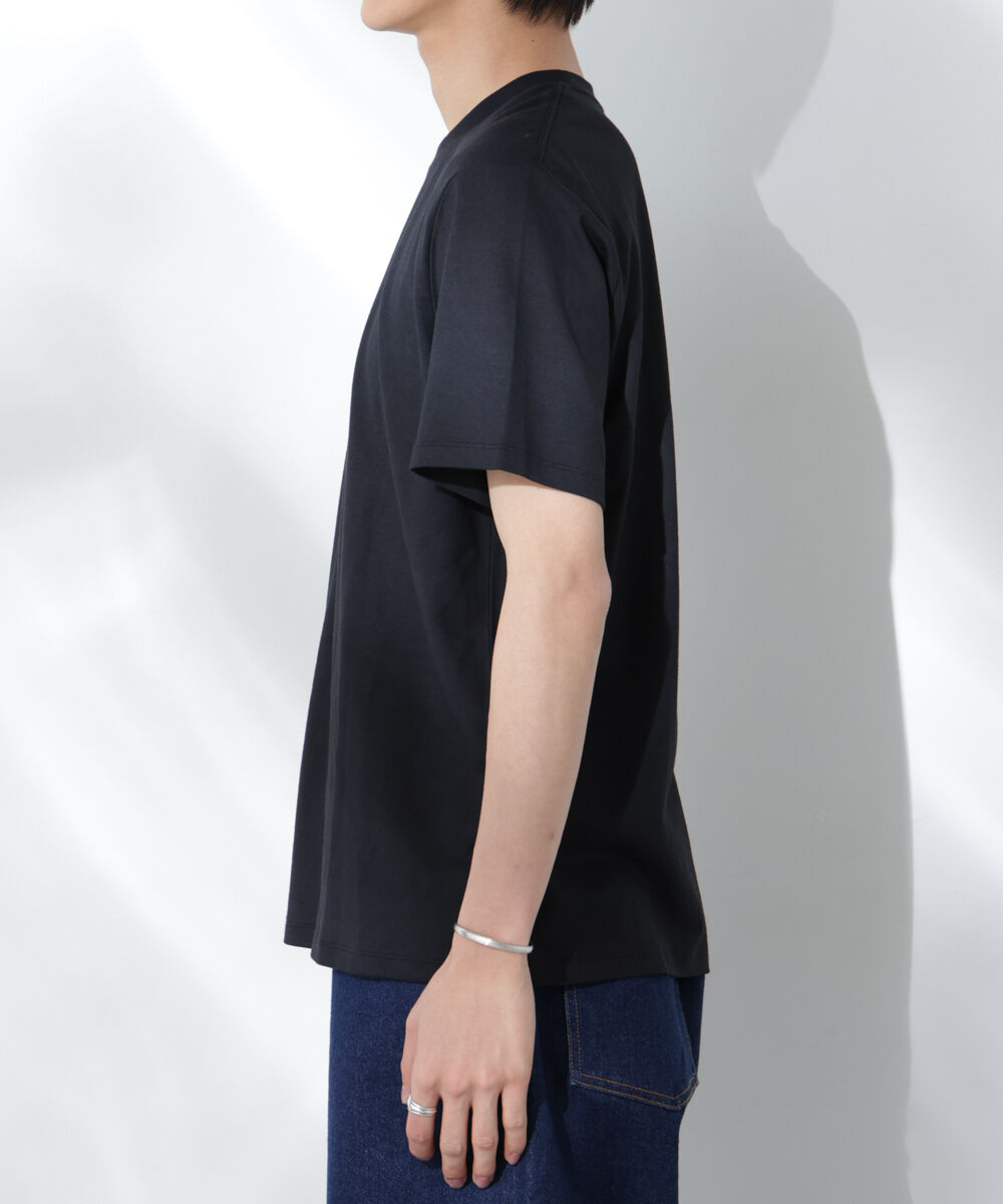 nano･universe「Anti Soaked(R) 汗染み防止 クルーネック レギュラーシルエットTシャツ」|Tシャツ・カットソー|