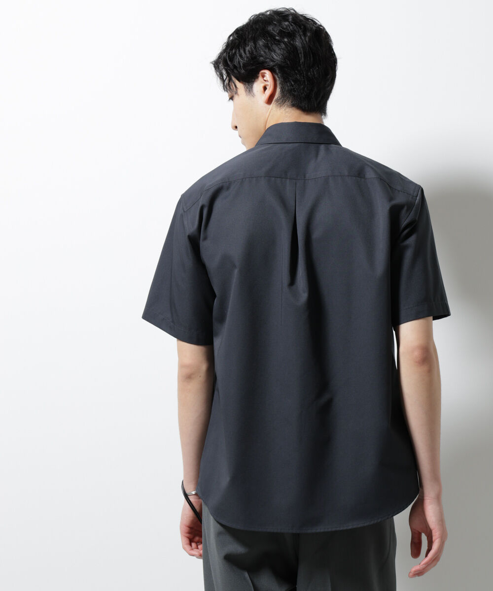 nano･universe「スタンダードレギュラーカラーシャツ/半袖」|シャツ・ブラウス|