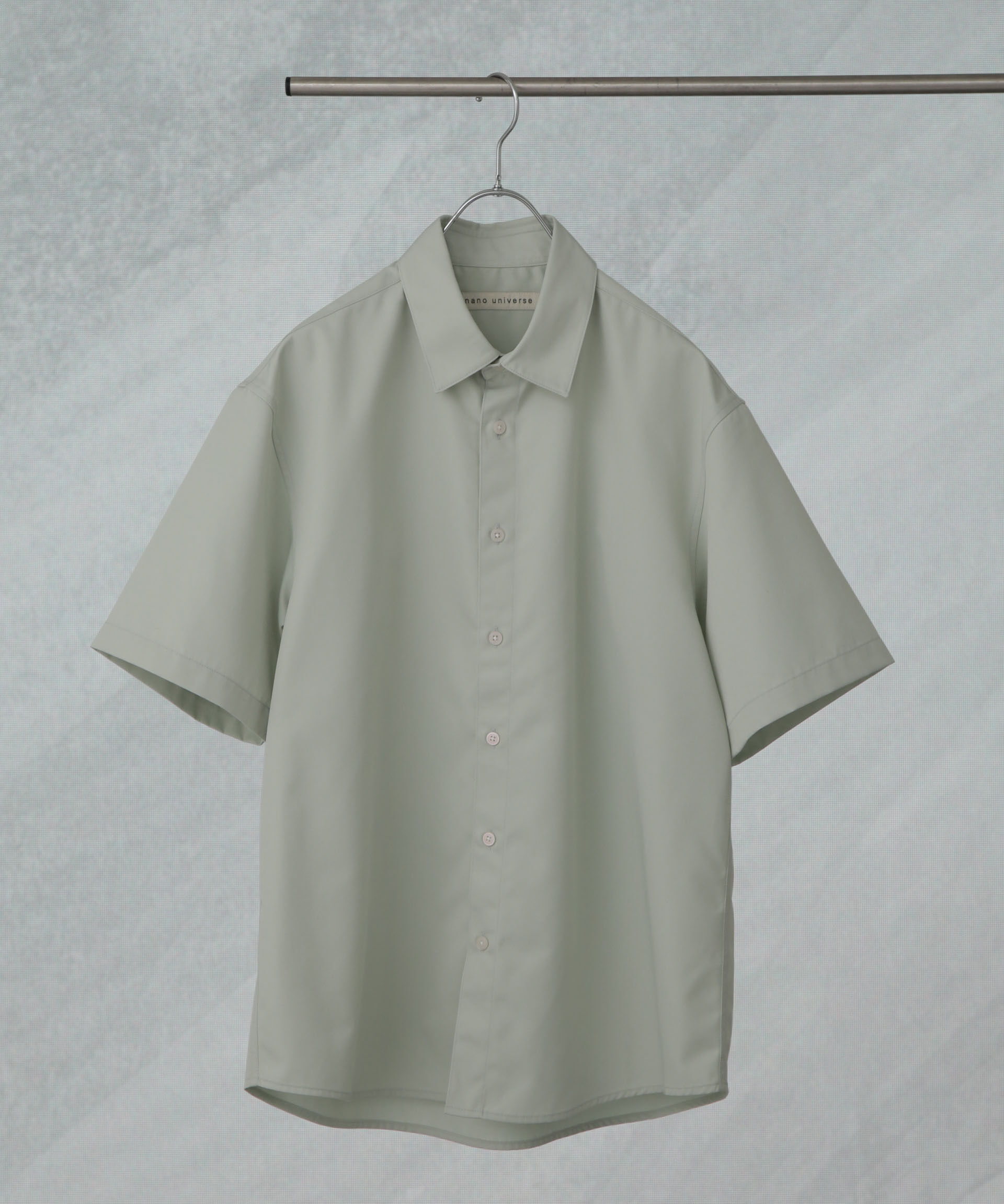 nano･universe「スタンダードレギュラーカラーシャツ/半袖」|シャツ・ブラウス|