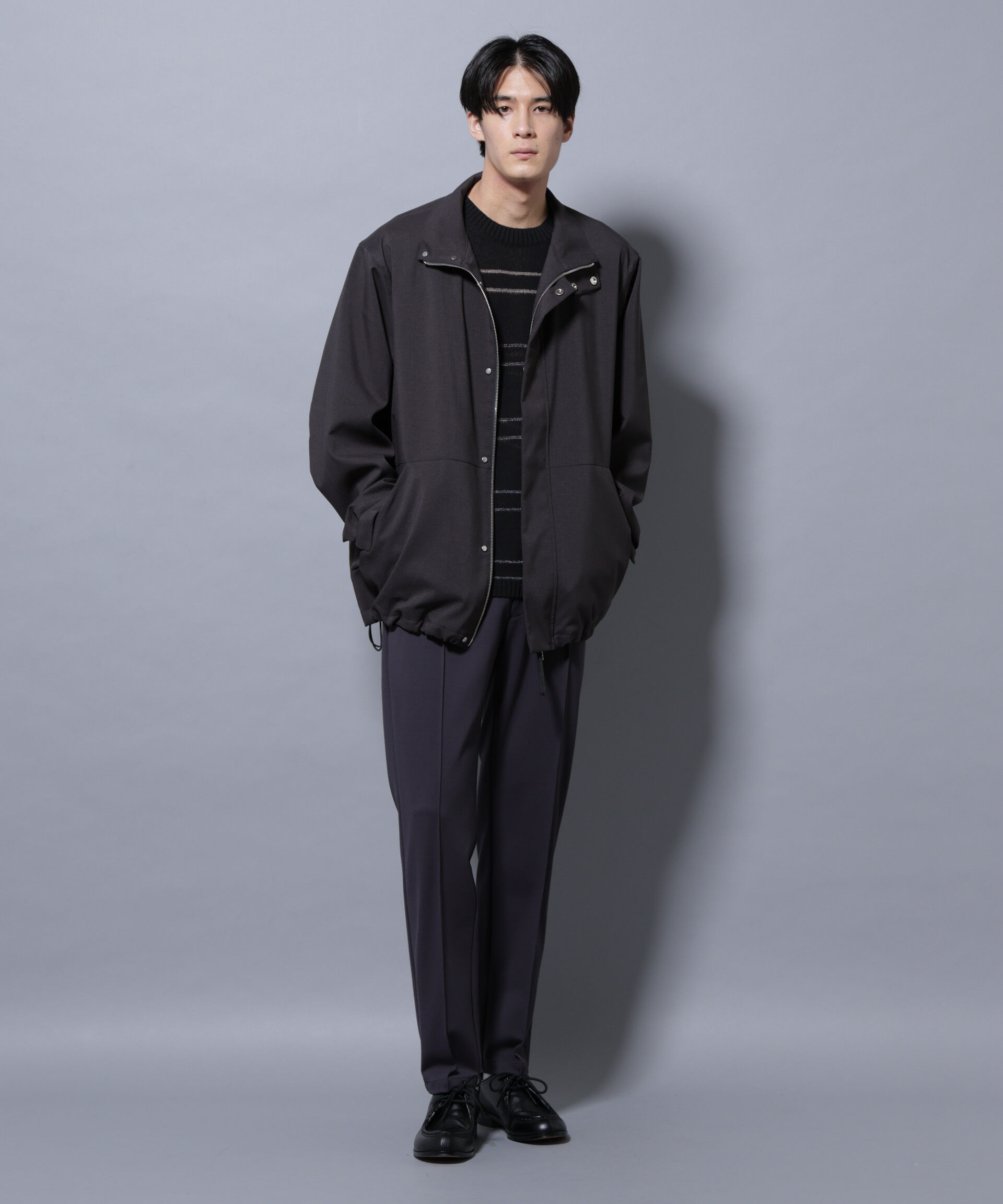 nano･universe「「RainComfortWear」ダントツ撥水透湿コーティング2WAYブルゾン」|ブルゾン・スタジャン|