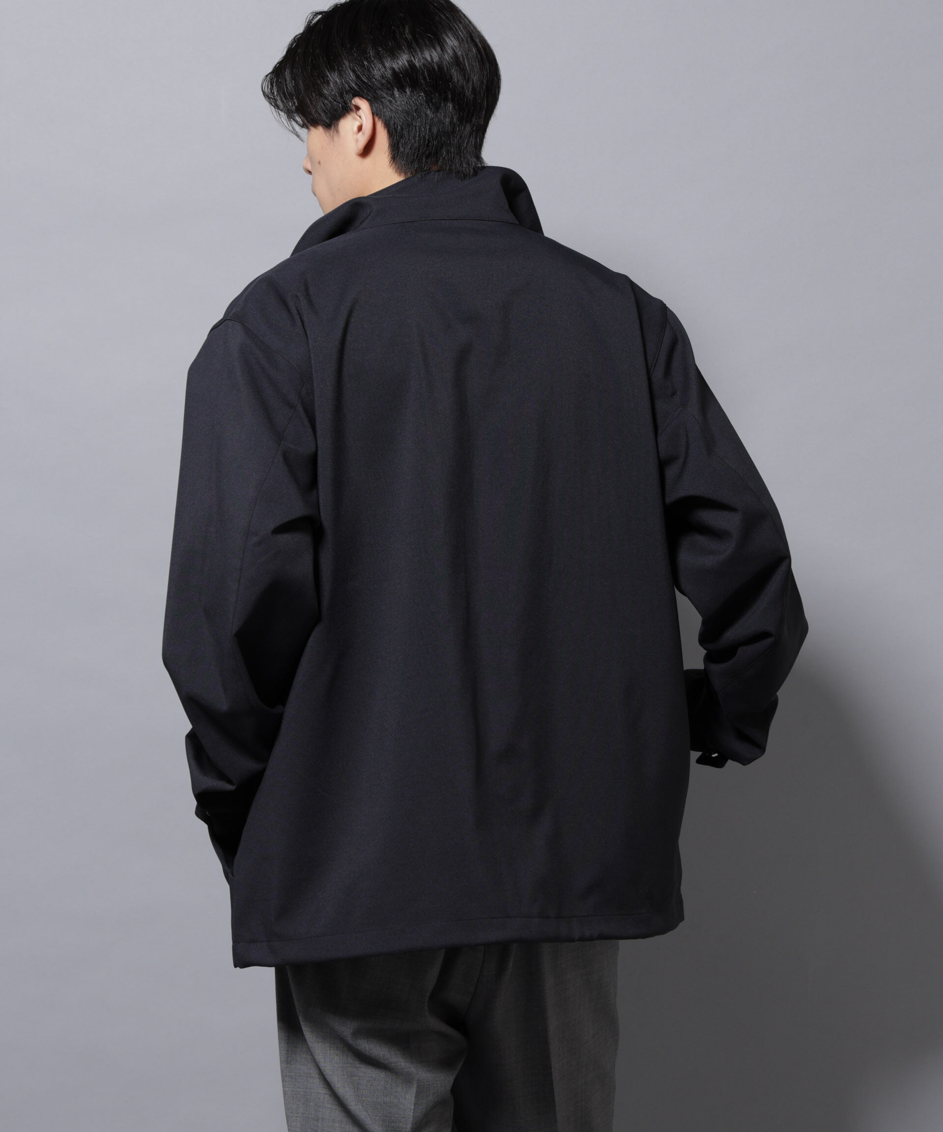 nano･universe「「RainComfortWear」ダントツ撥水透湿コーティング2WAYブルゾン」|ブルゾン・スタジャン|