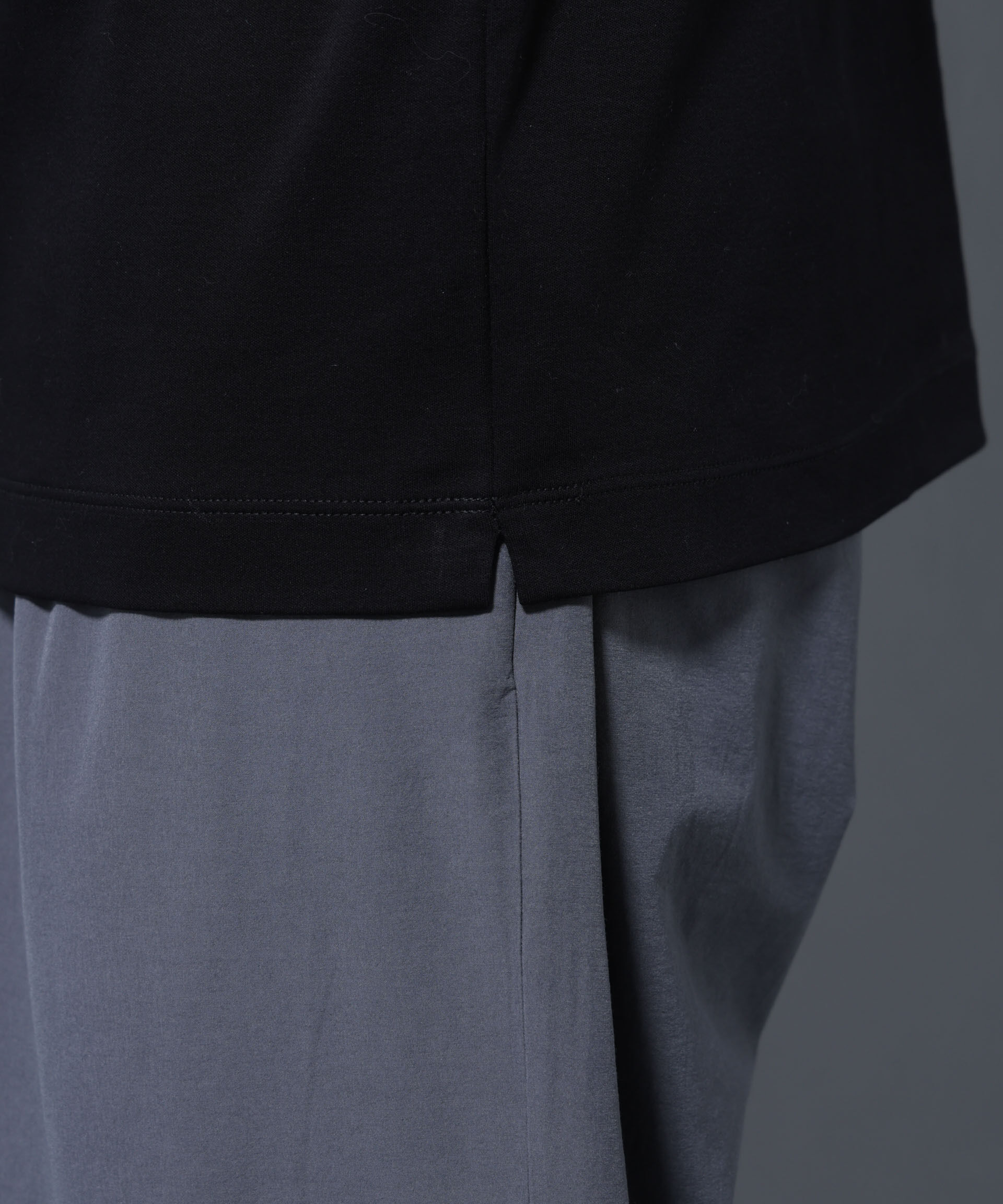 nano･universe「アンチスメルモックネックTシャツ 長袖」|Tシャツ・カットソー|