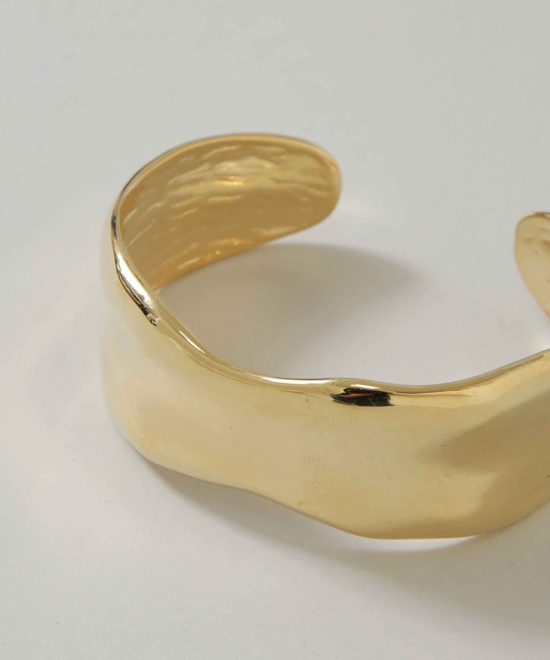 nano･universe「ワイドニュアンスバングル」|ブレスレット・バングル|