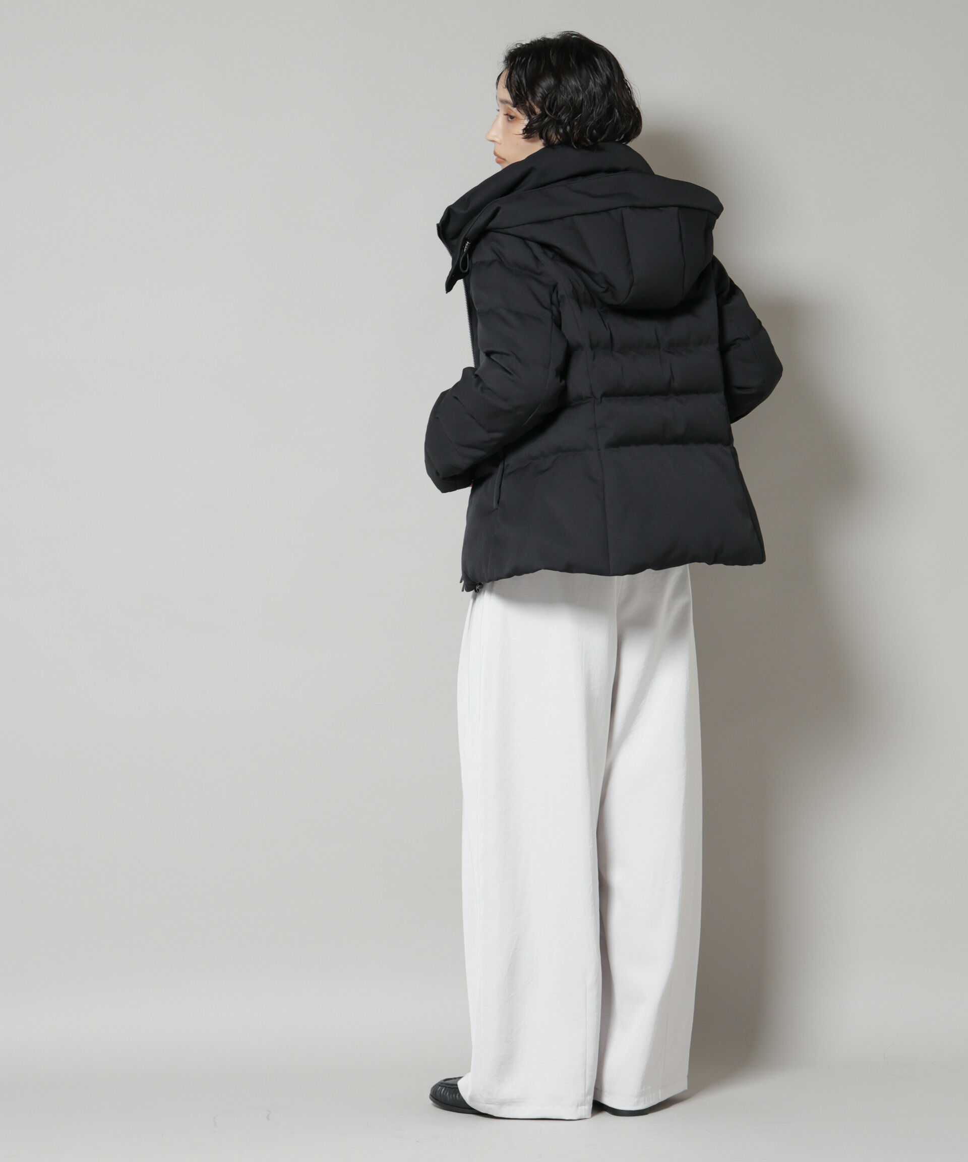 nano･universe「「西川ダウン(R)」サージショートダウン」|ダウン|