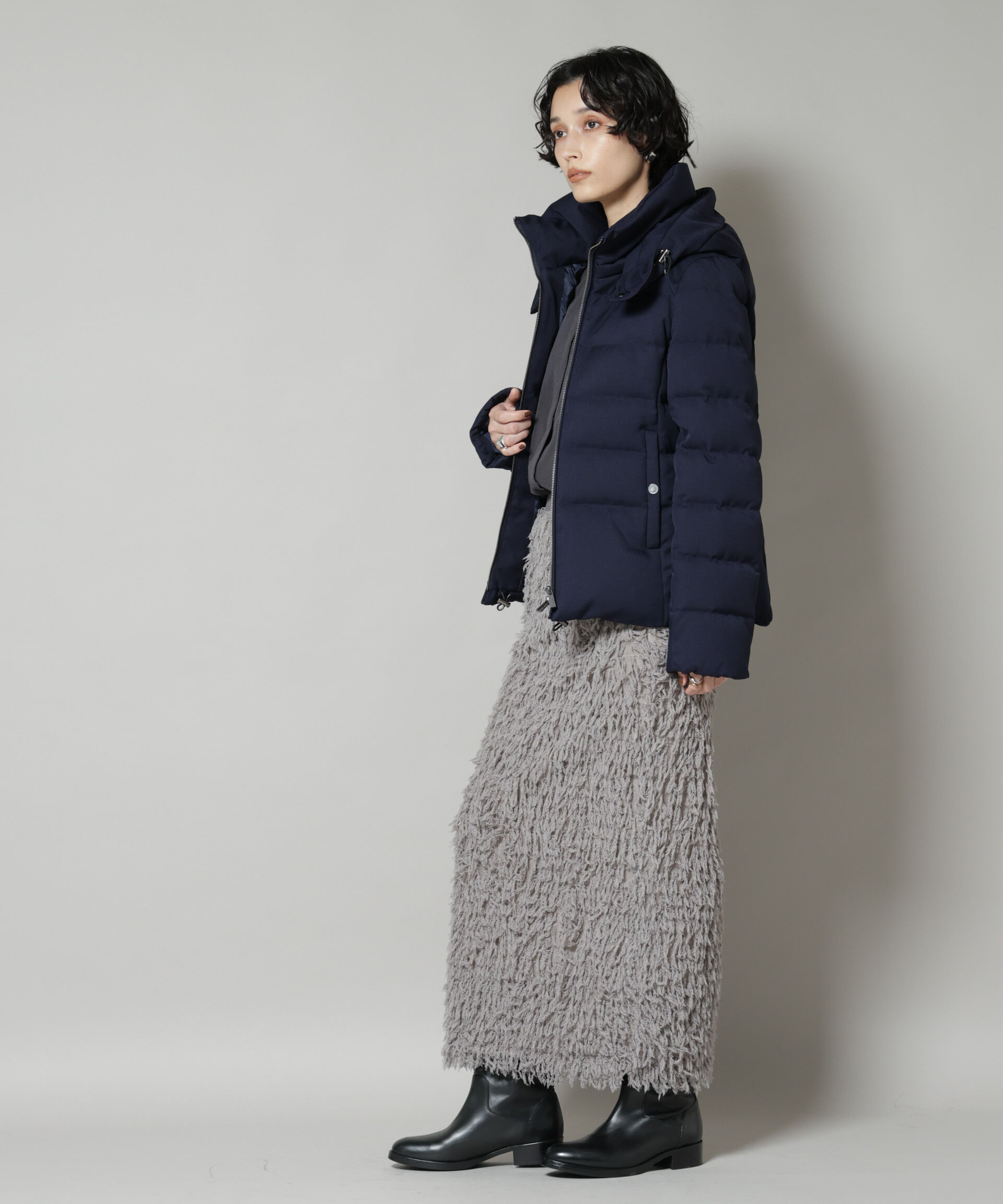 nano･universe「「西川ダウン(R)」サージショートダウン」|ダウン|