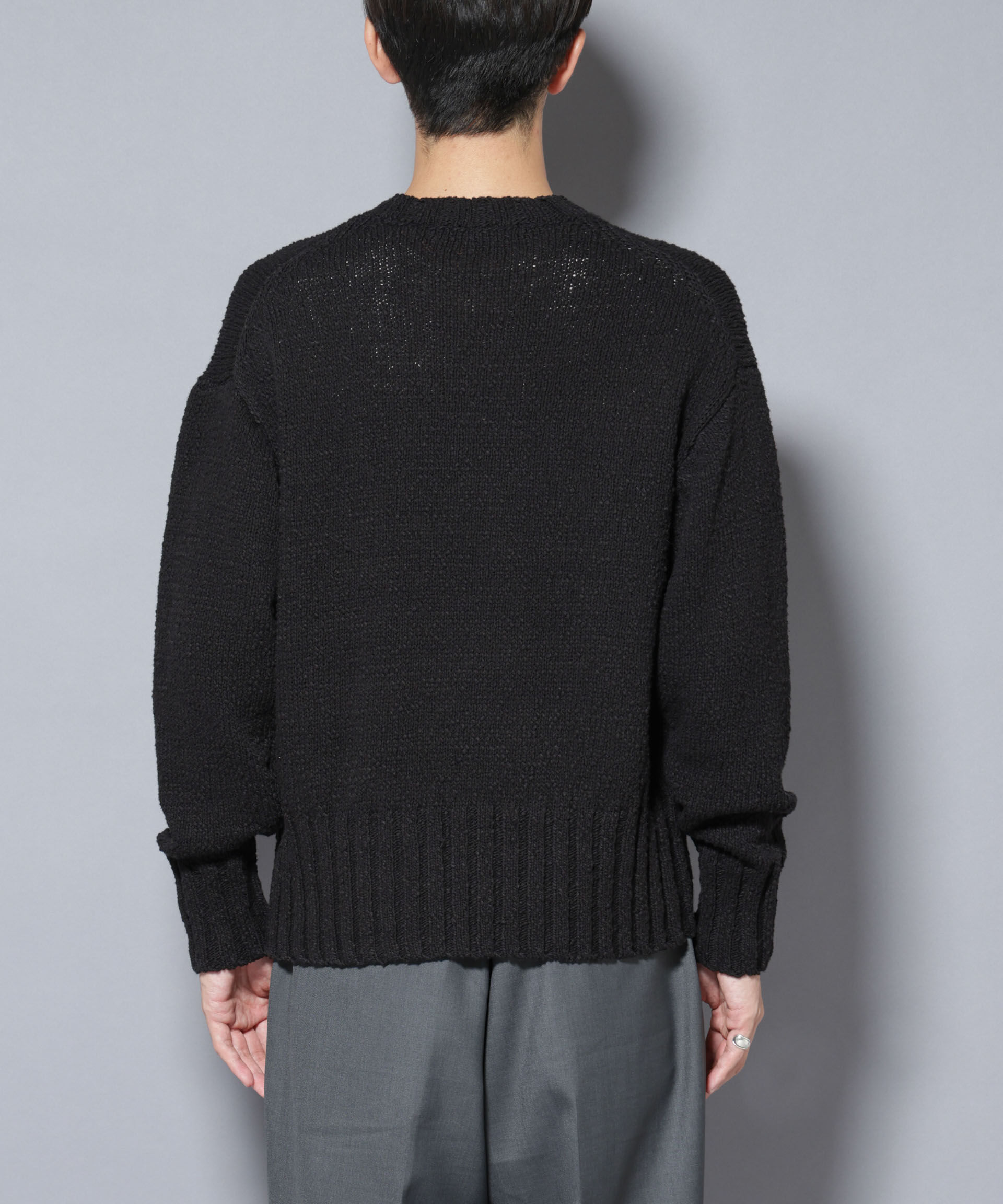 nano･universe「SRUB LILYYARN クルーネックニット」|ニット・セーター|