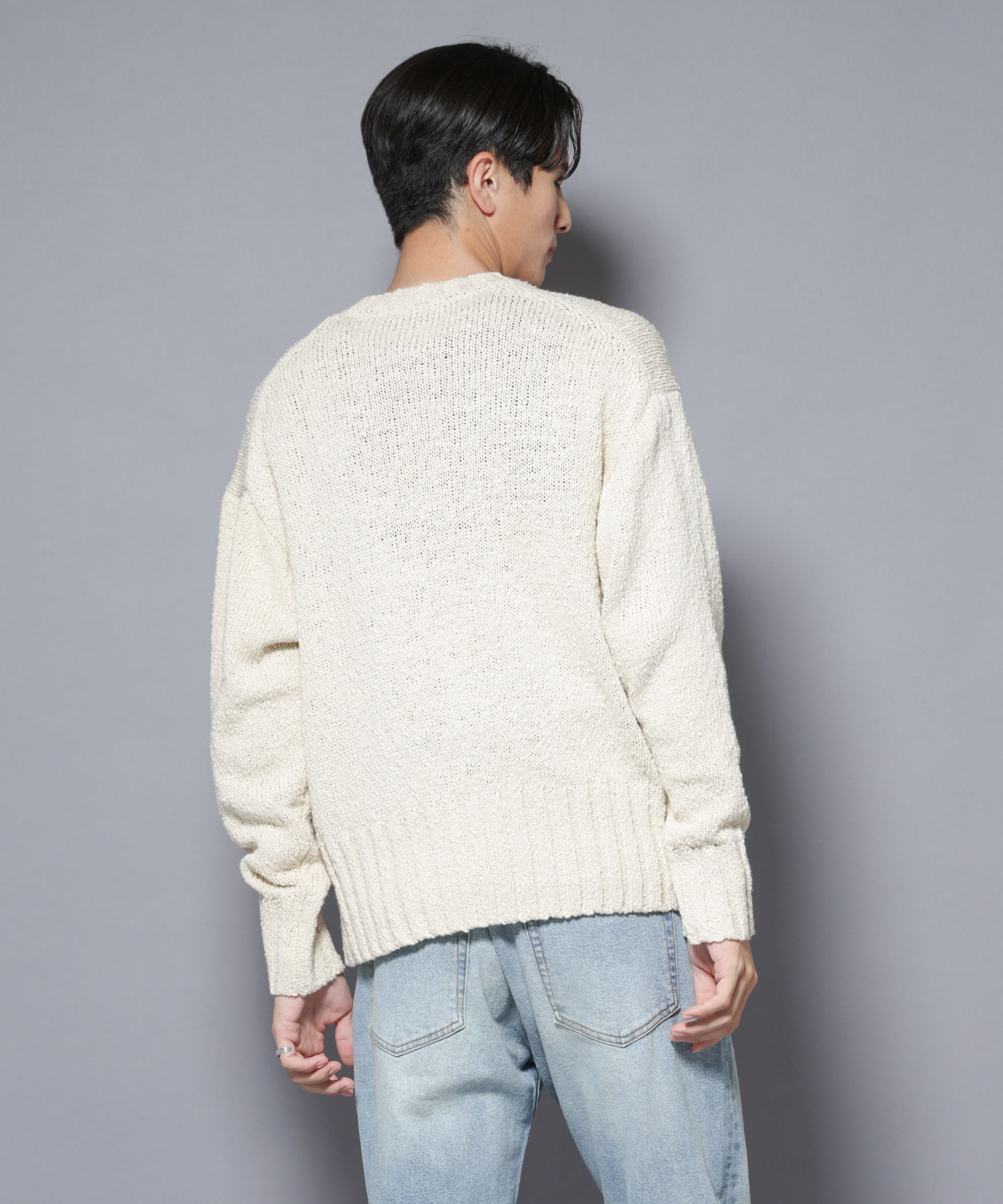 nano･universe「SRUB LILYYARN クルーネックニット」|ニット・セーター|