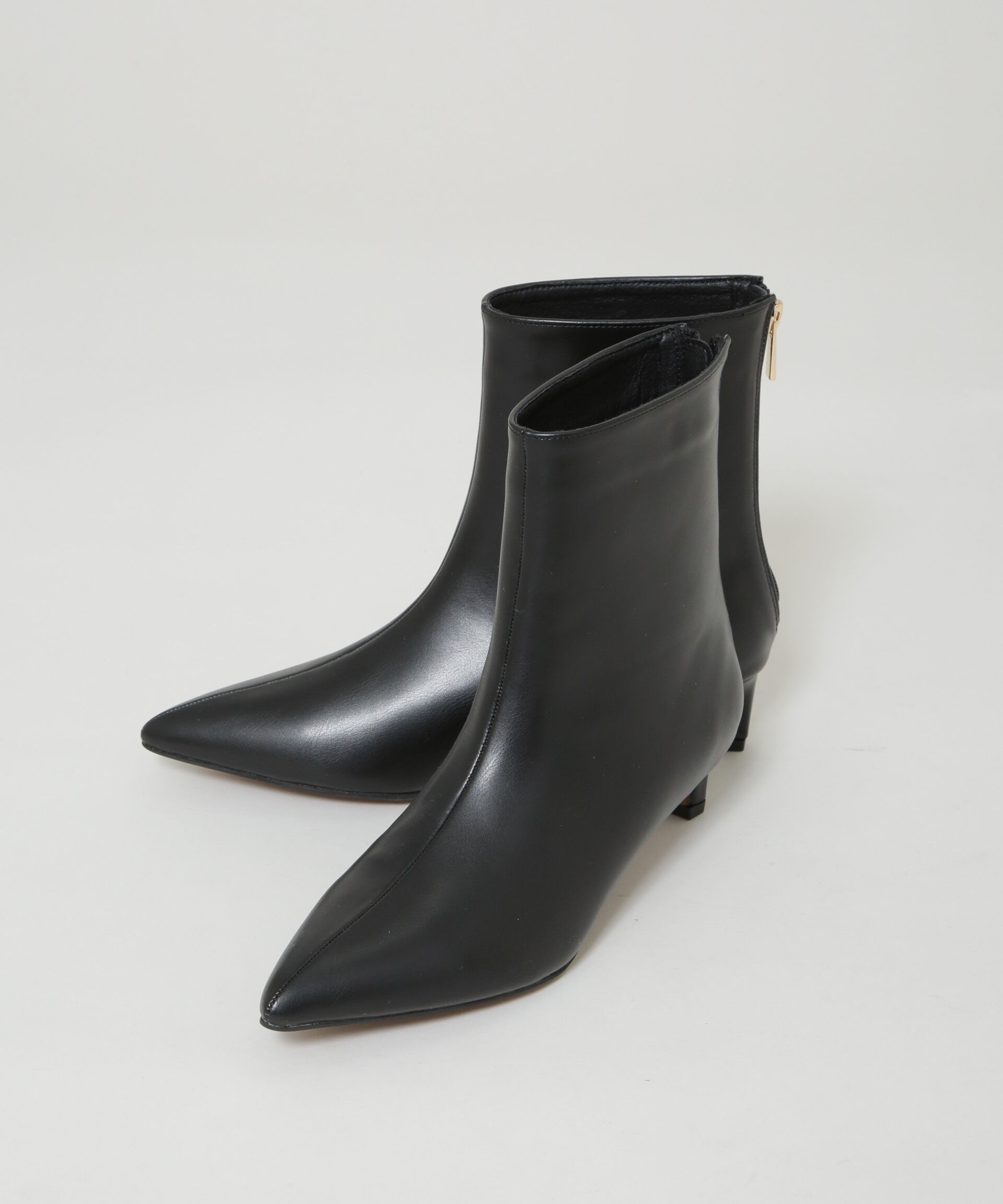 nano･universe「ポインテッドショートブーツ」|ビジネス・ドレスシューズ|