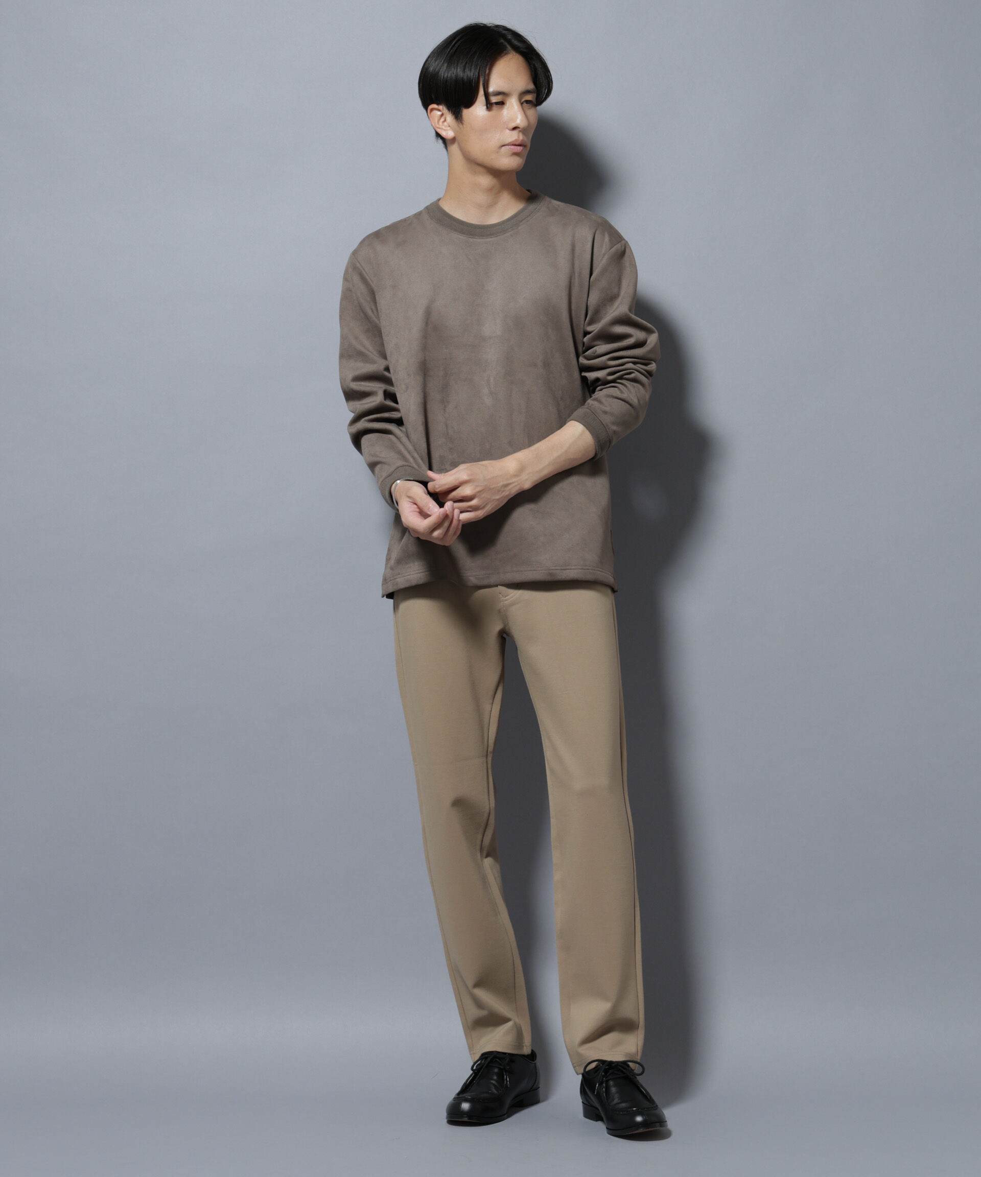 nano･universe「5P テーパードパンツ」|チノ|