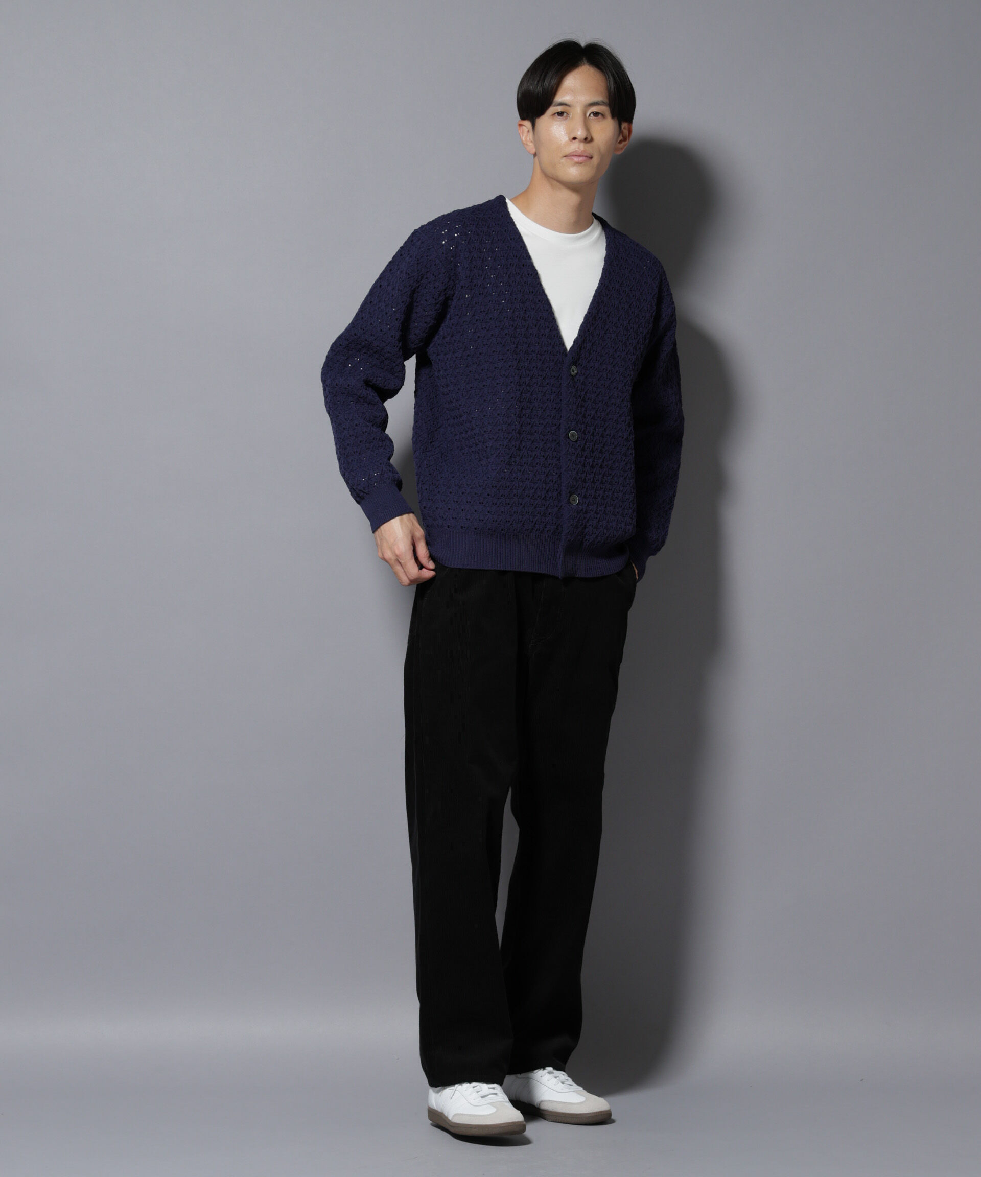 nano･universe「コーデュロイイージーバギーパンツ」|チノ|