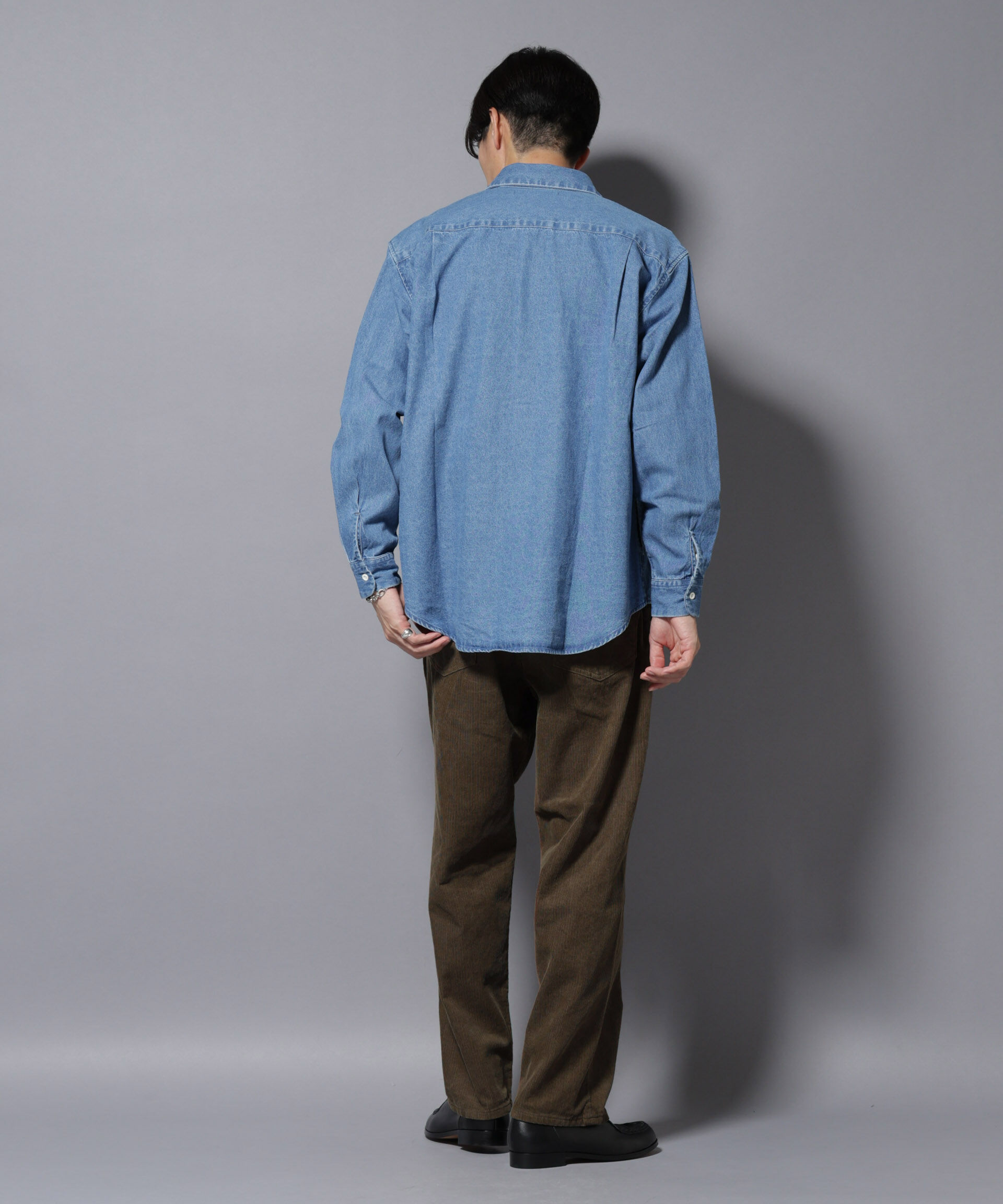 nano･universe「コーデュロイイージーバギーパンツ」|チノ|