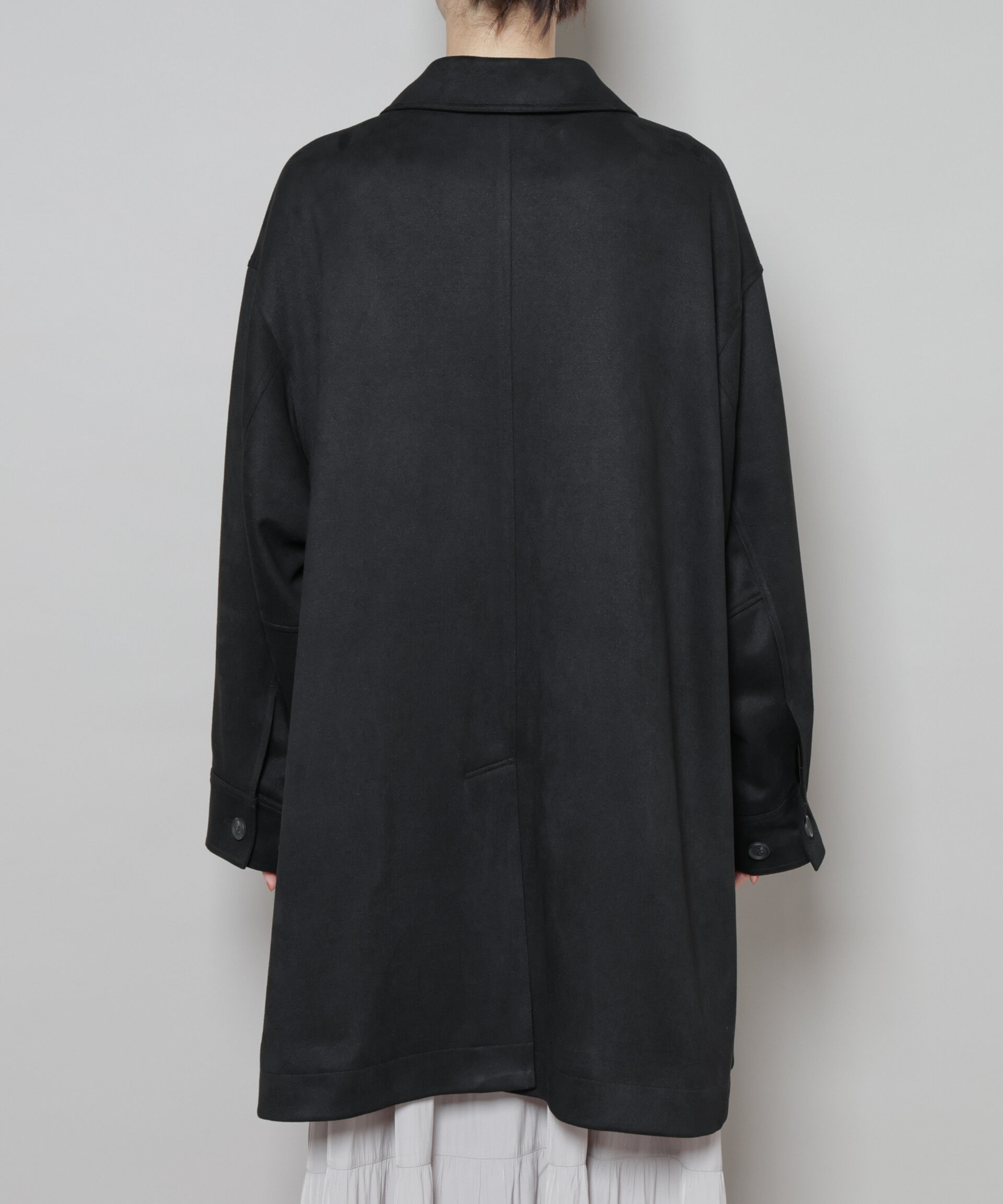 nano･universe「フェイクスエードAラインミドルコート」|その他|