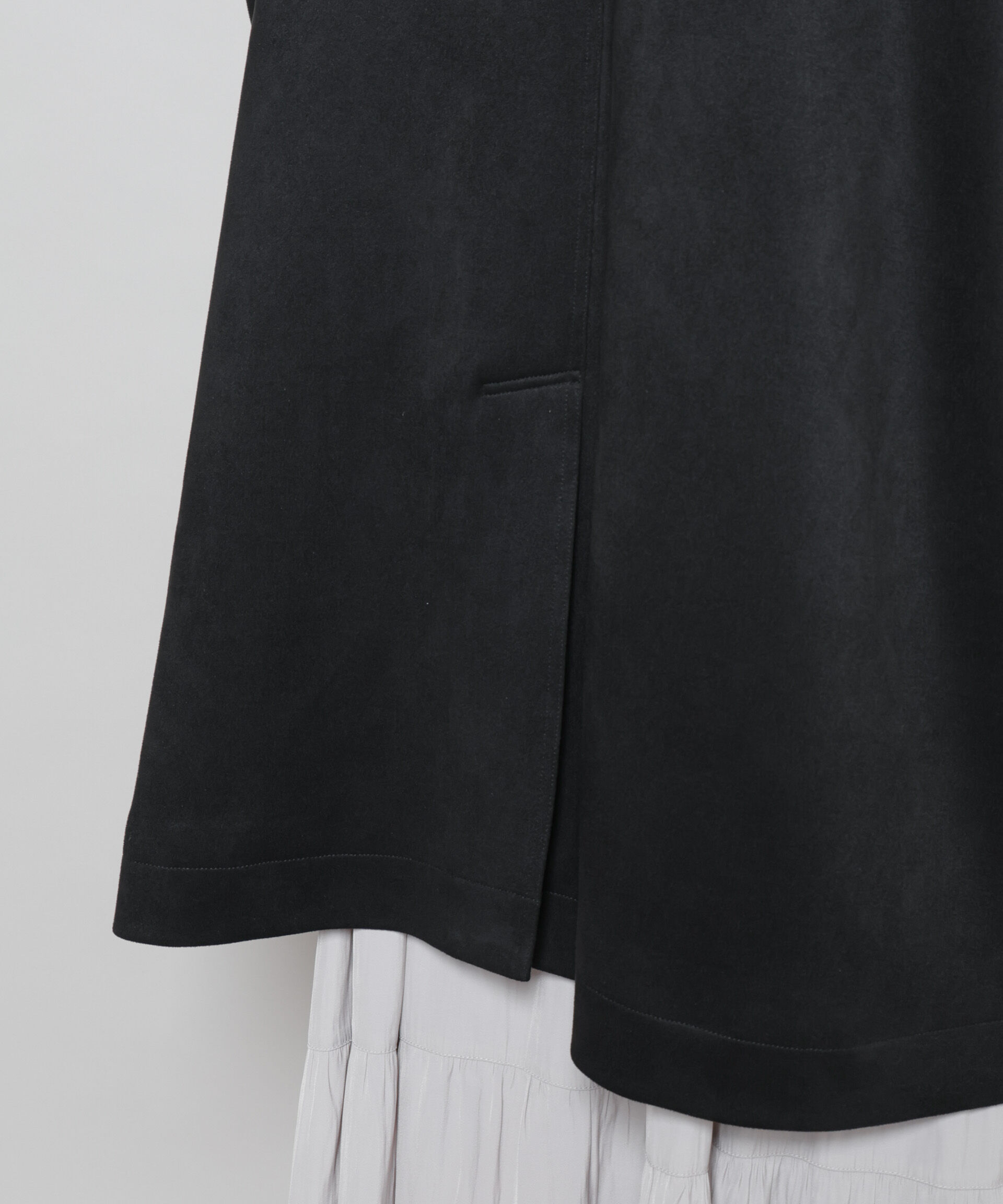 nano･universe「フェイクスエードAラインミドルコート」|その他|