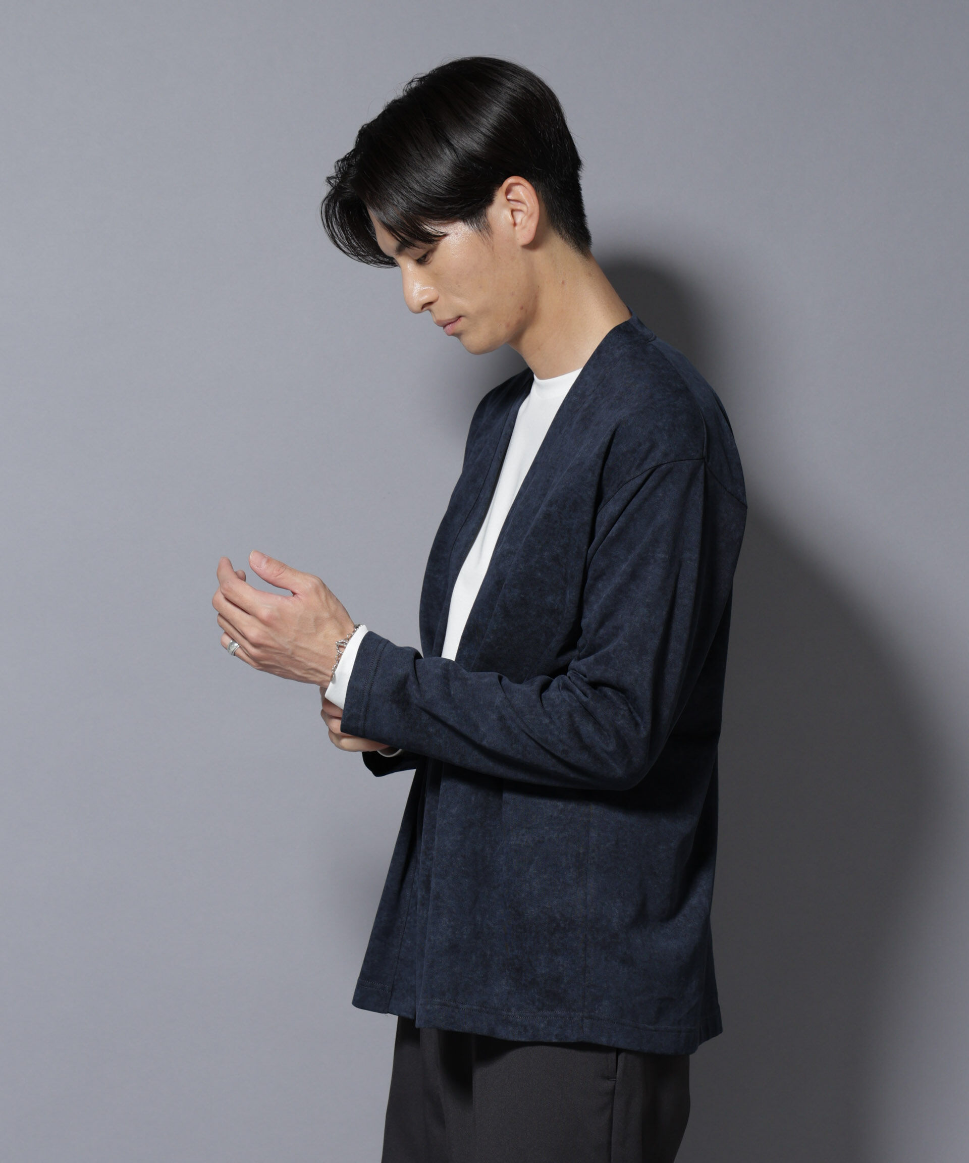 nano･universe「フェードカラーカーディガン」|Tシャツ・カットソー|