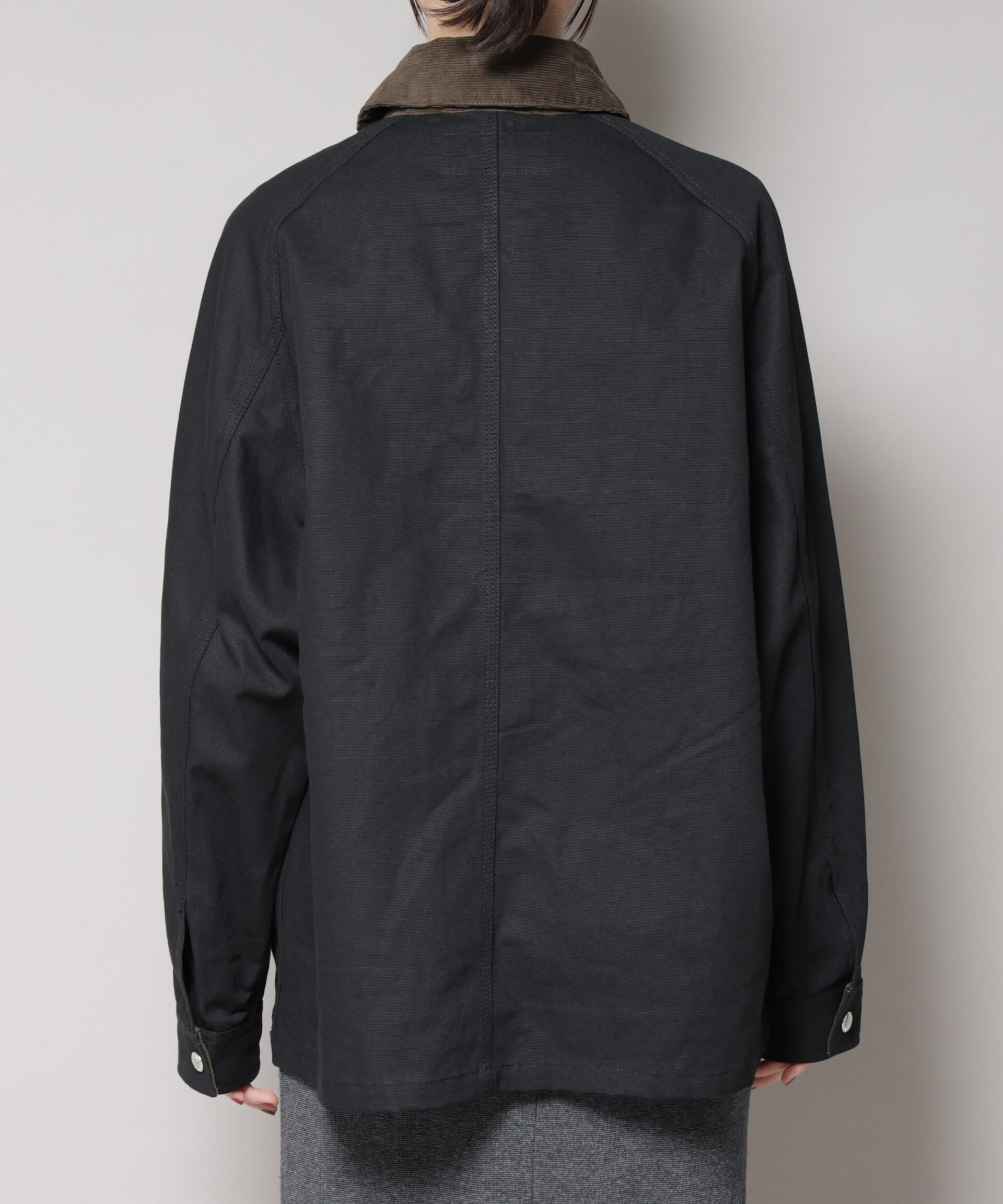 nano･universe「UNIVERSAL OVERALL/LINING OX COVERALL」|ブルゾン・スタジャン|