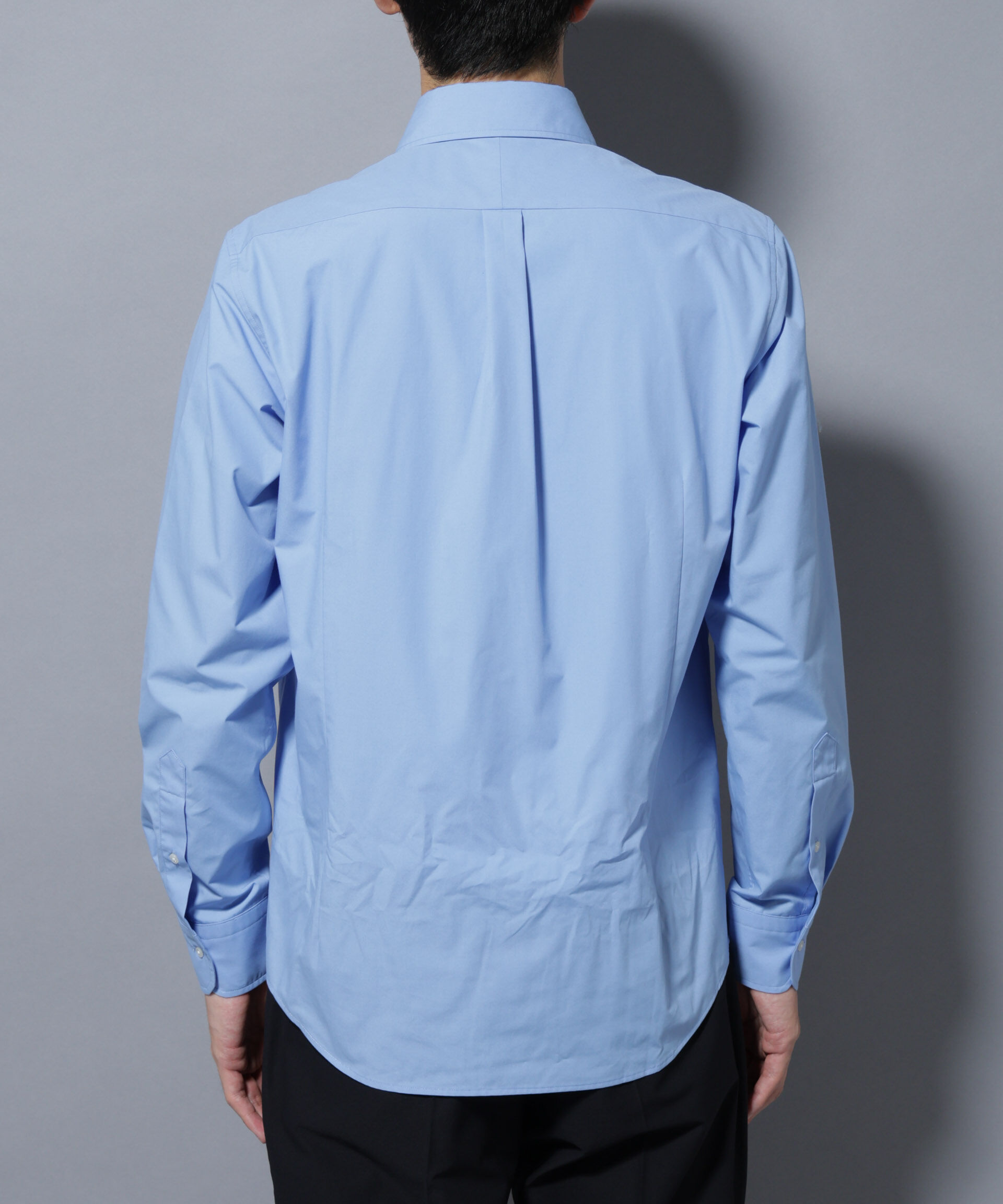 nano･universe「「N shirt」Anti Soaked(R)汗染み防止セミワイドカラーシャツ長袖」|シャツ・ブラウス|