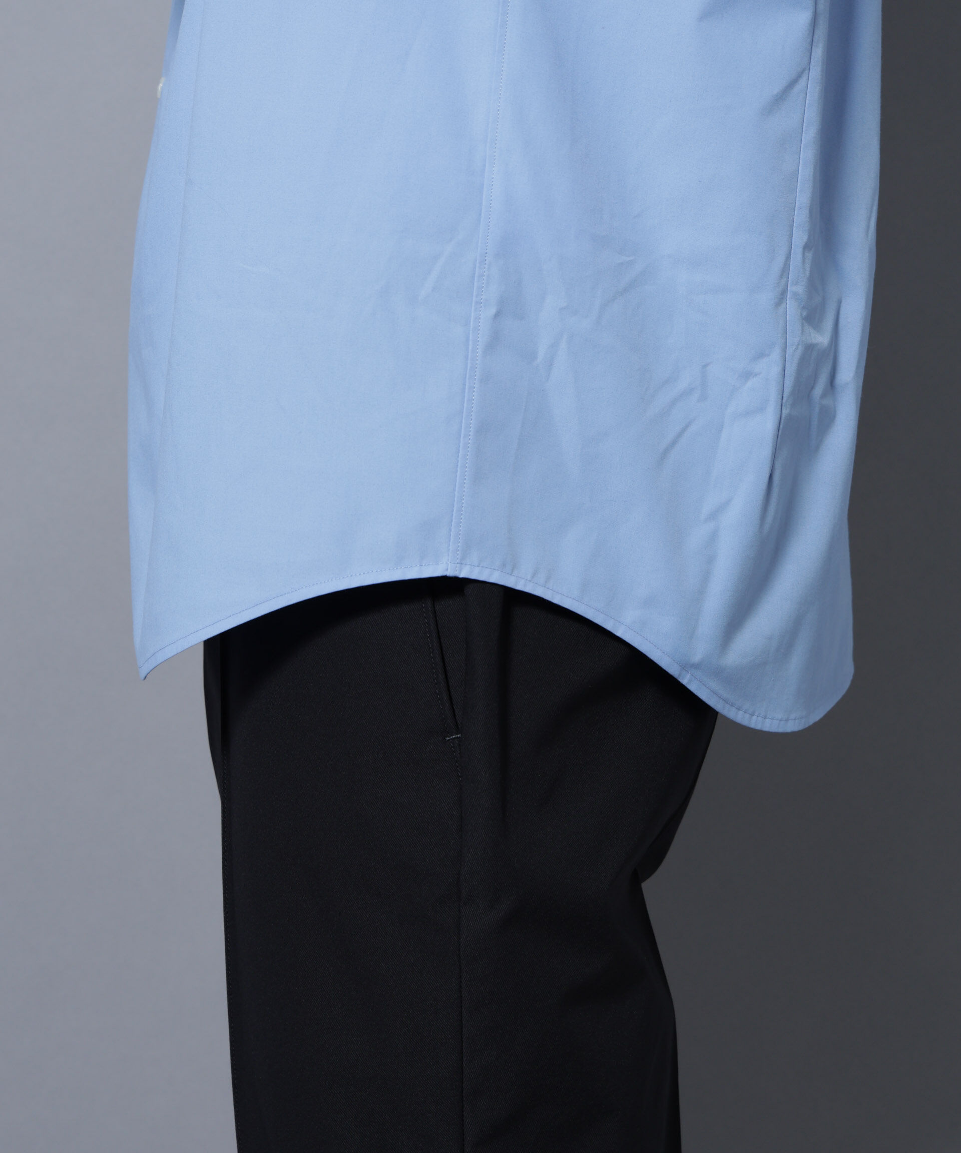 nano･universe「「N shirt」Anti Soaked(R)汗染み防止セミワイドカラーシャツ長袖」|シャツ・ブラウス|