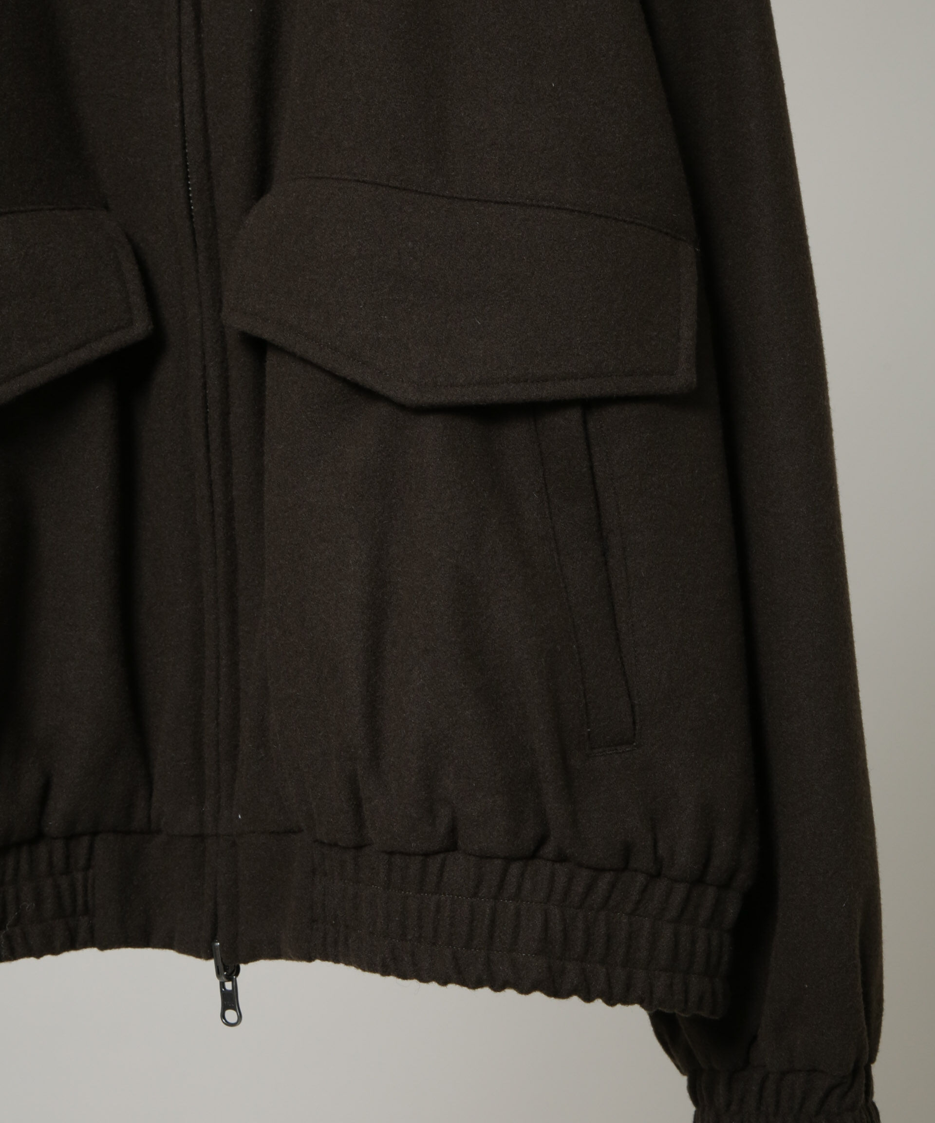 nano･universe「「HOTEL PALACE」ルーズシルエットスイングトップ」|ブルゾン・スタジャン|