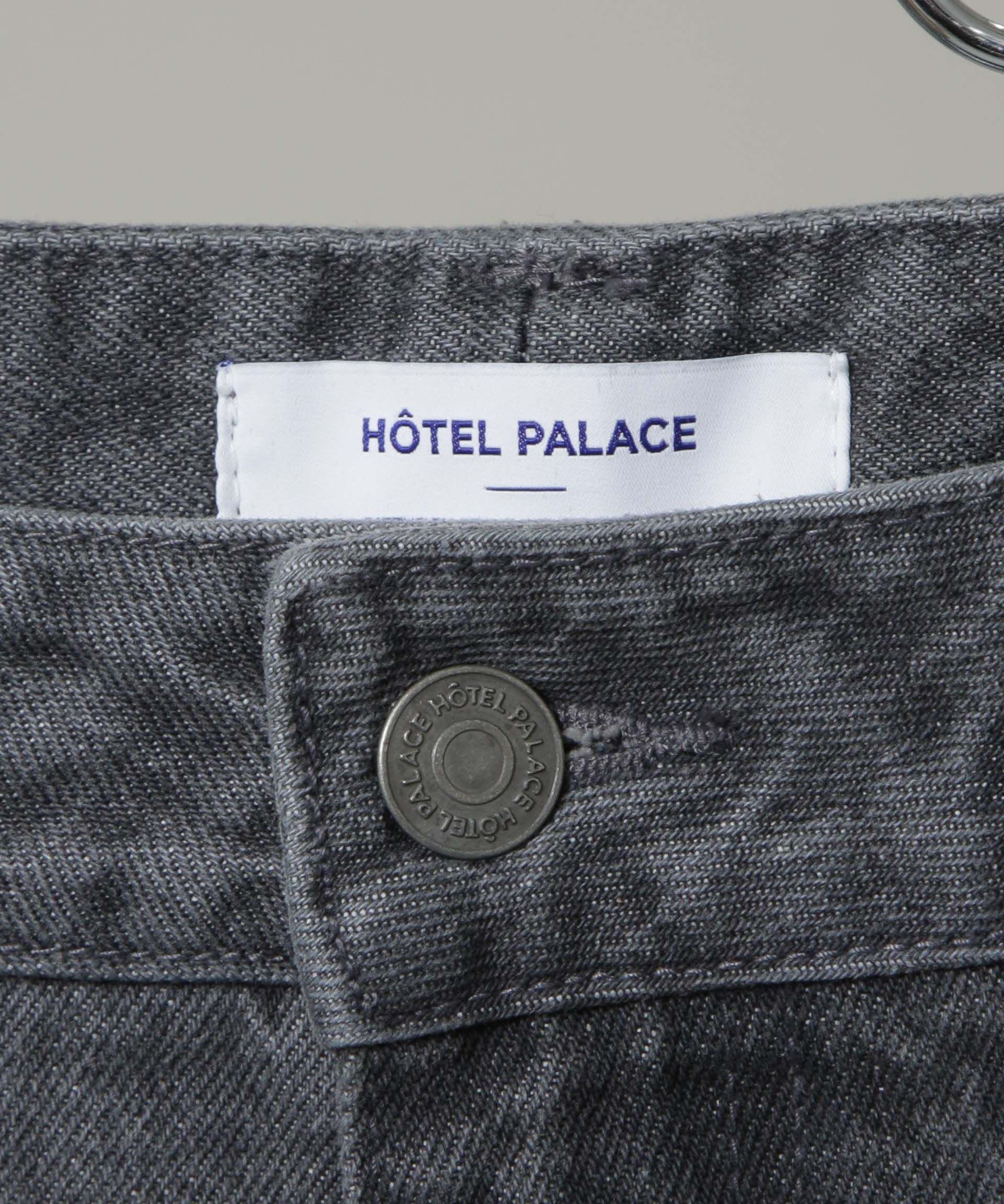 nano･universe「｢HOTEL PALACE｣ フェードデニム ルーズシルエットパンツ」|チノ|