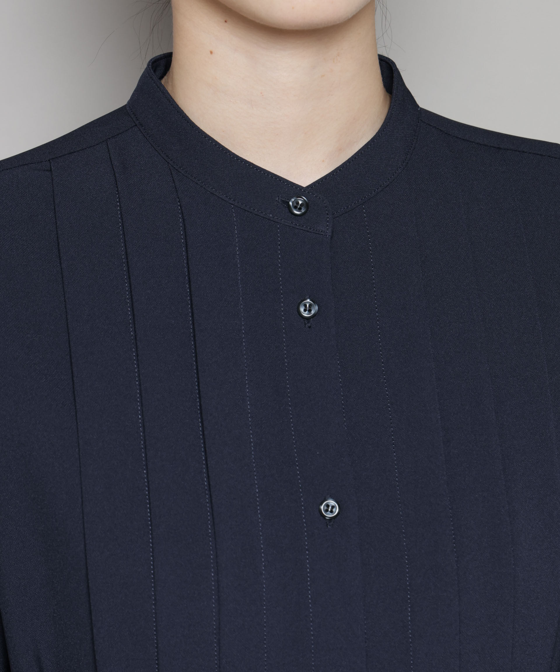 nano･universe「ダブルクロスベルト付きタックワンピース」|ワンピース|