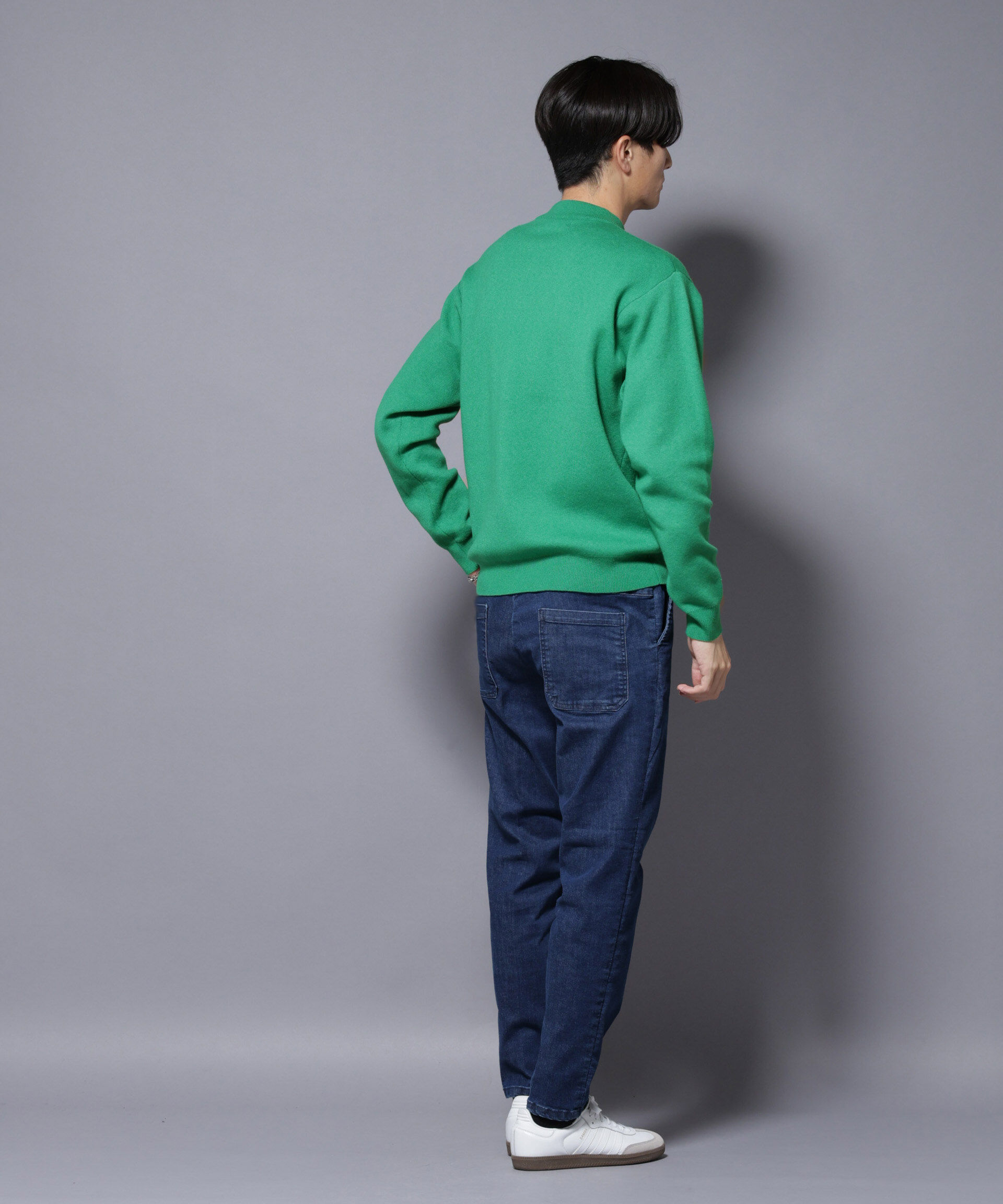 nano･universe「シルク混モックネックニット」|ニット・セーター|