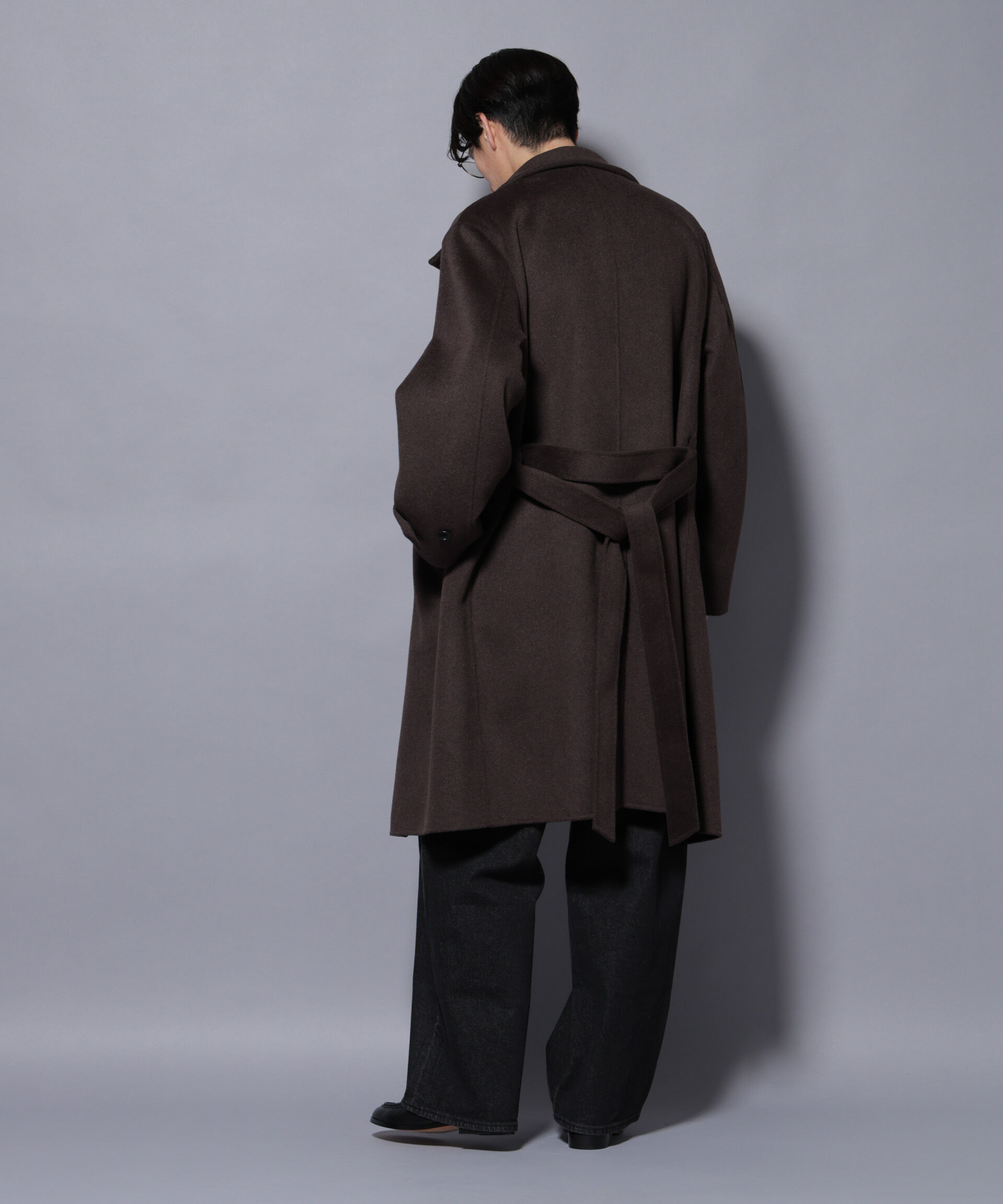 nano･universe「ウールリバースタンドベルテッドコート」|その他|