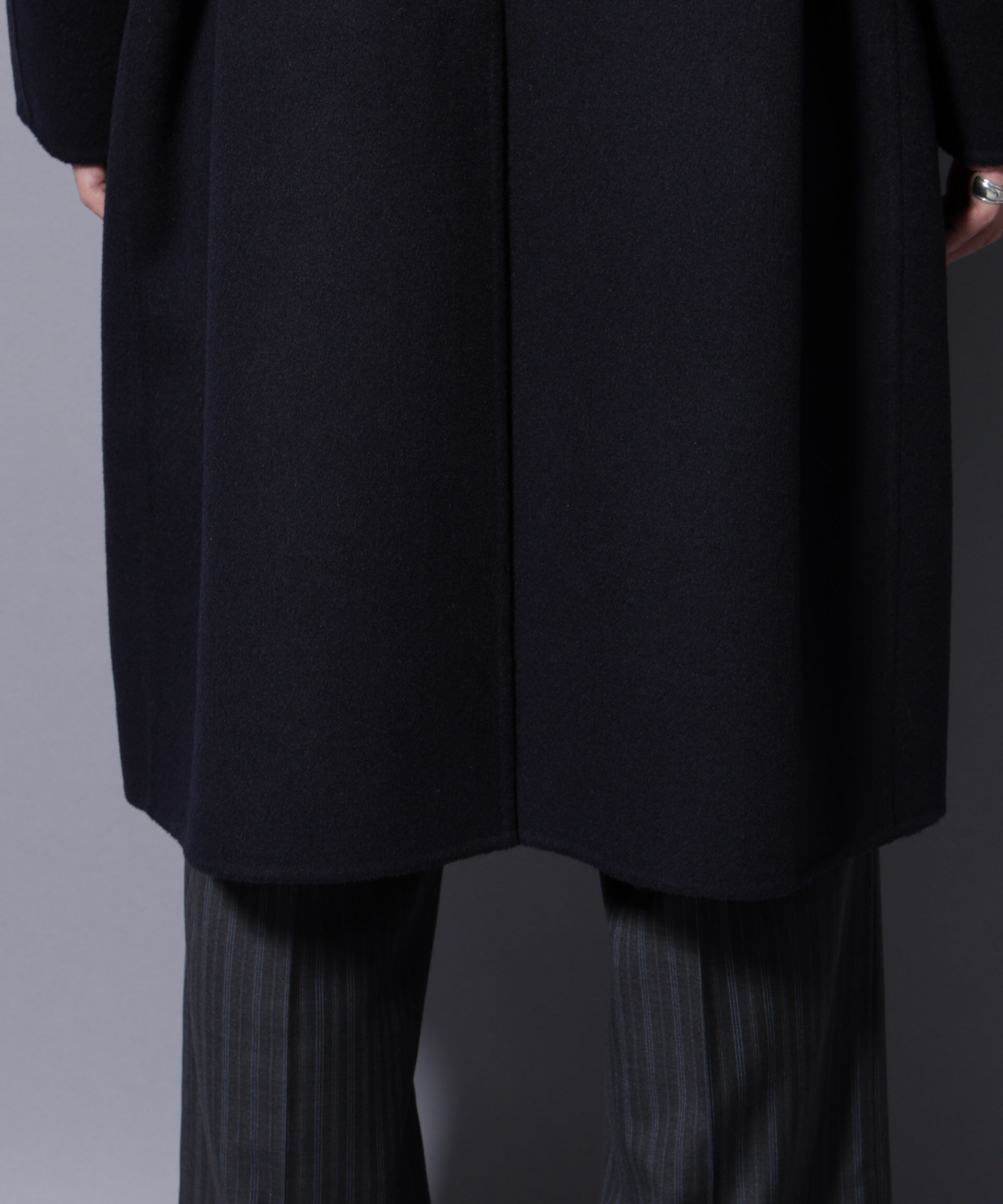 nano･universe「ウールリバースタンドベルテッドコート」|その他|