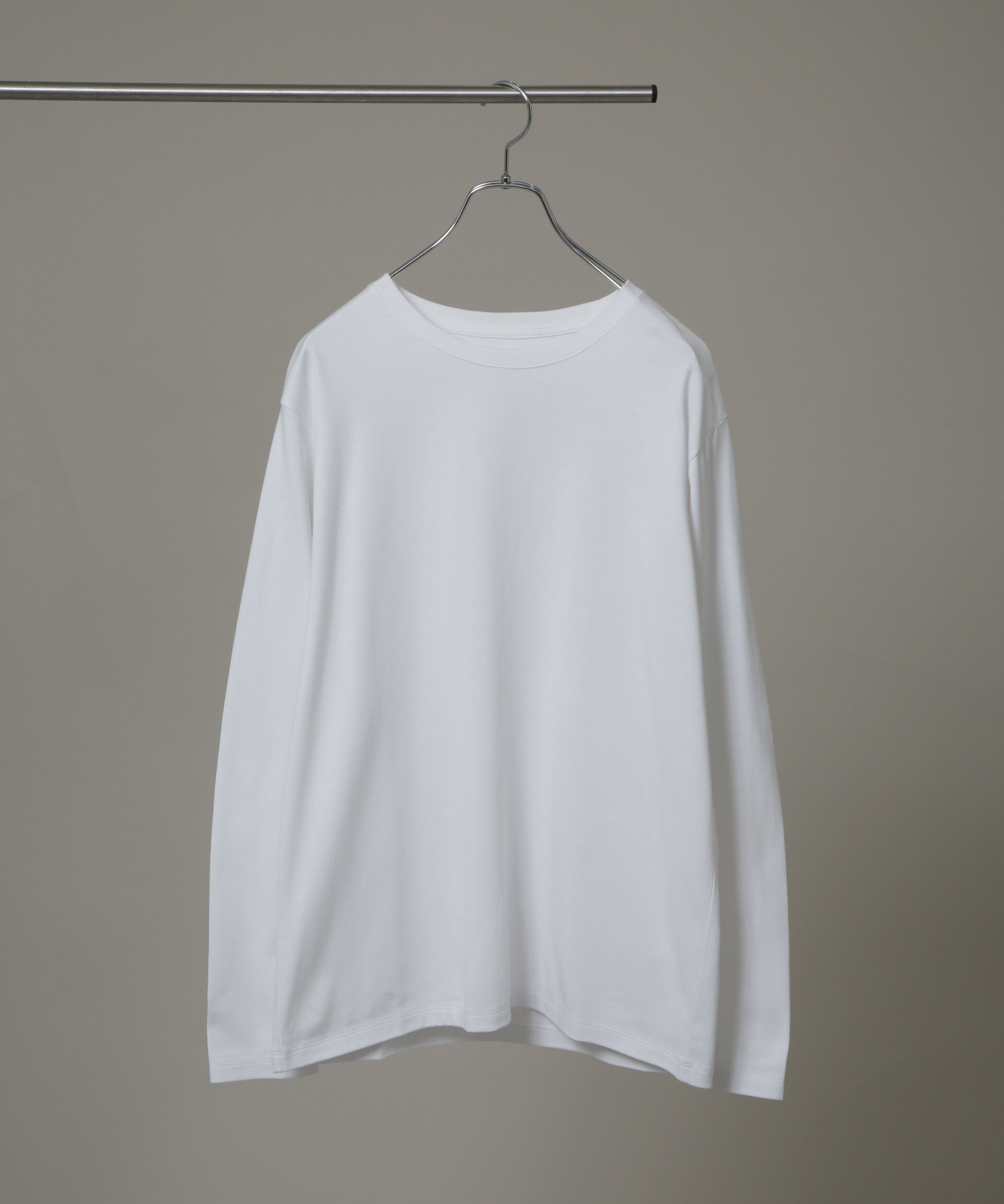 nano･universe「Anti Soaked(R)汗染み防止 クルーネックTシャツ 長袖」|Tシャツ・カットソー|