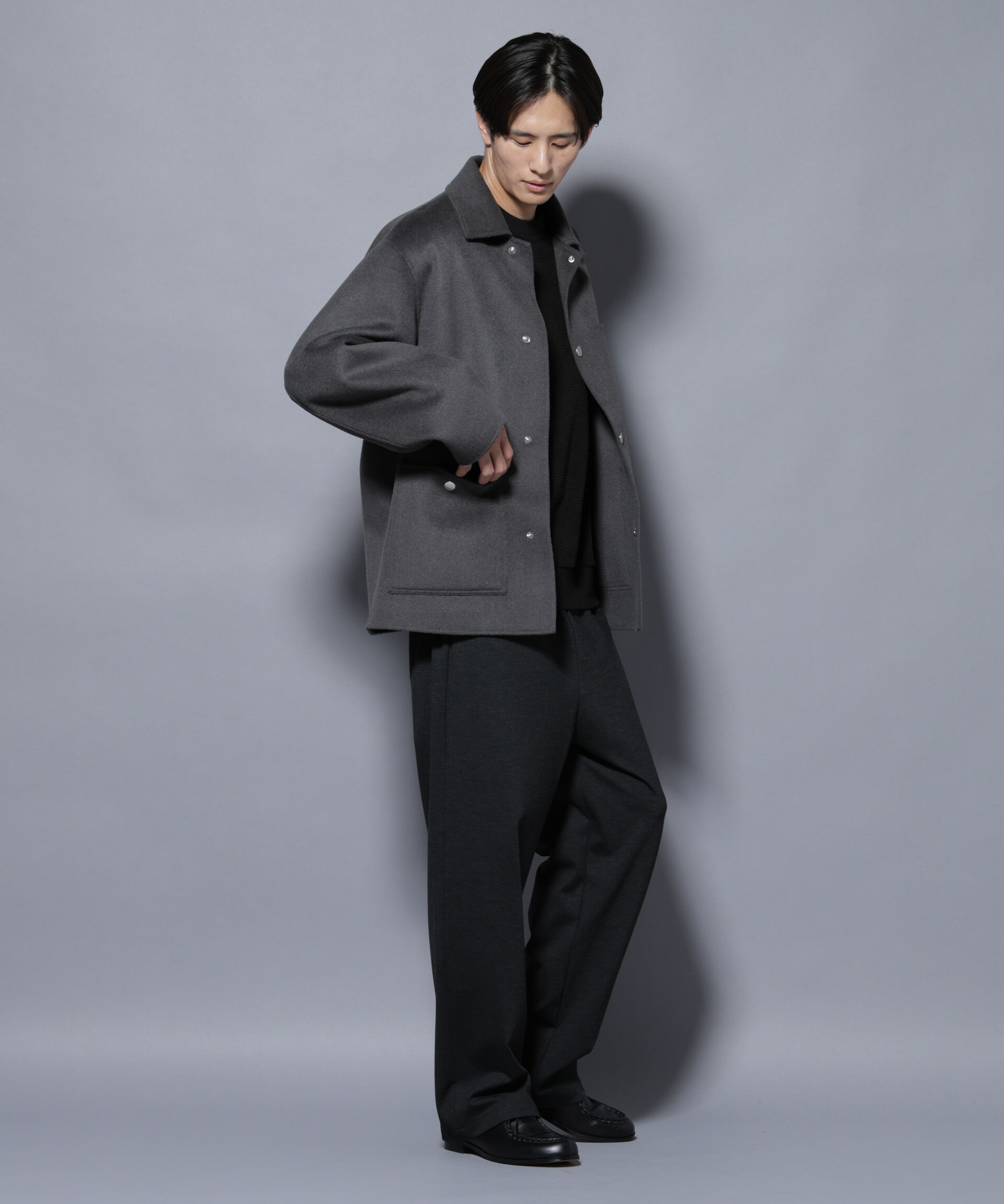 nano･universe「DELEGANTE TECH+ トラックパンツ」|チノ|