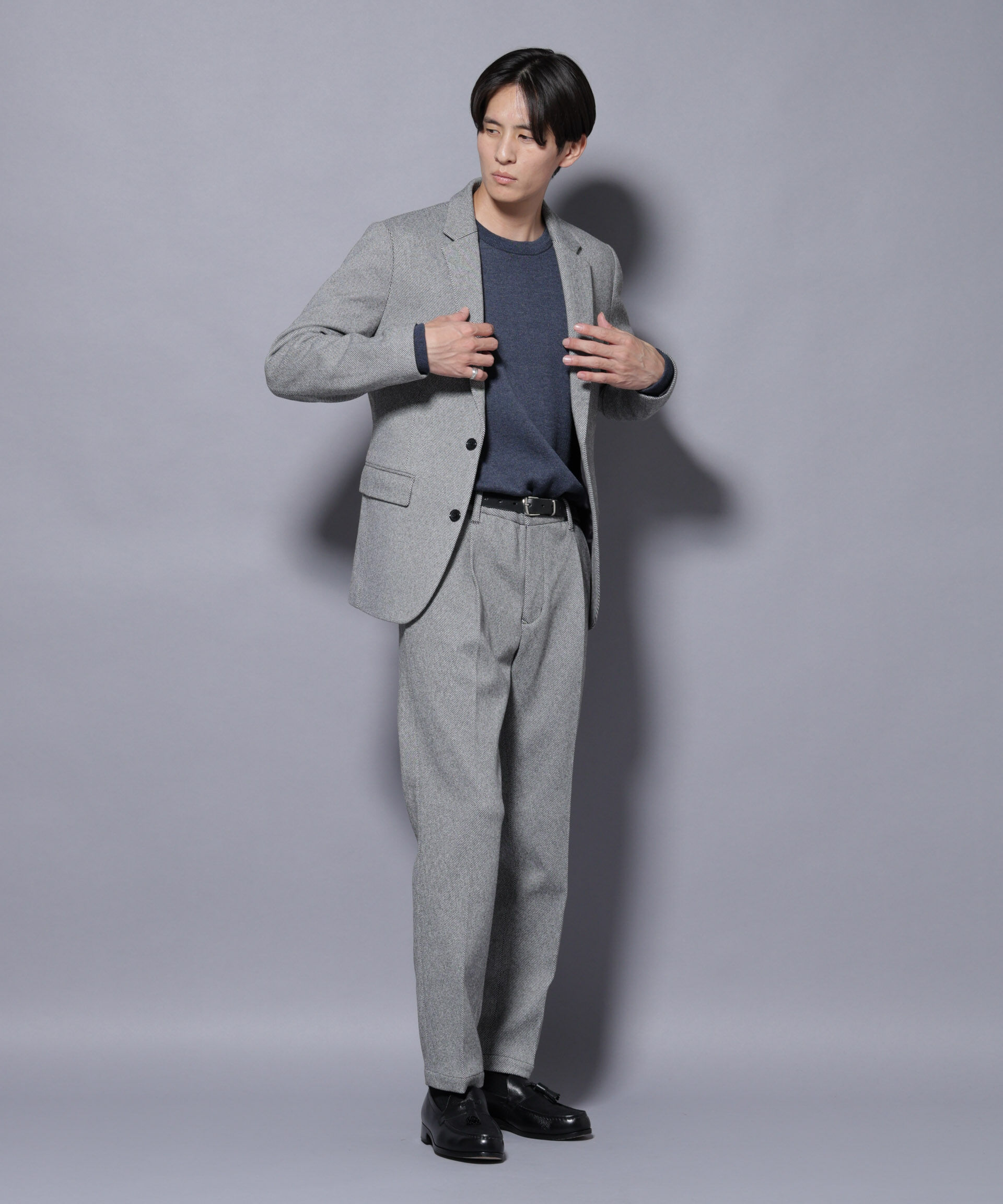 nano･universe「ウォームジャケット(セットアップ可)」|テーラードジャケット|