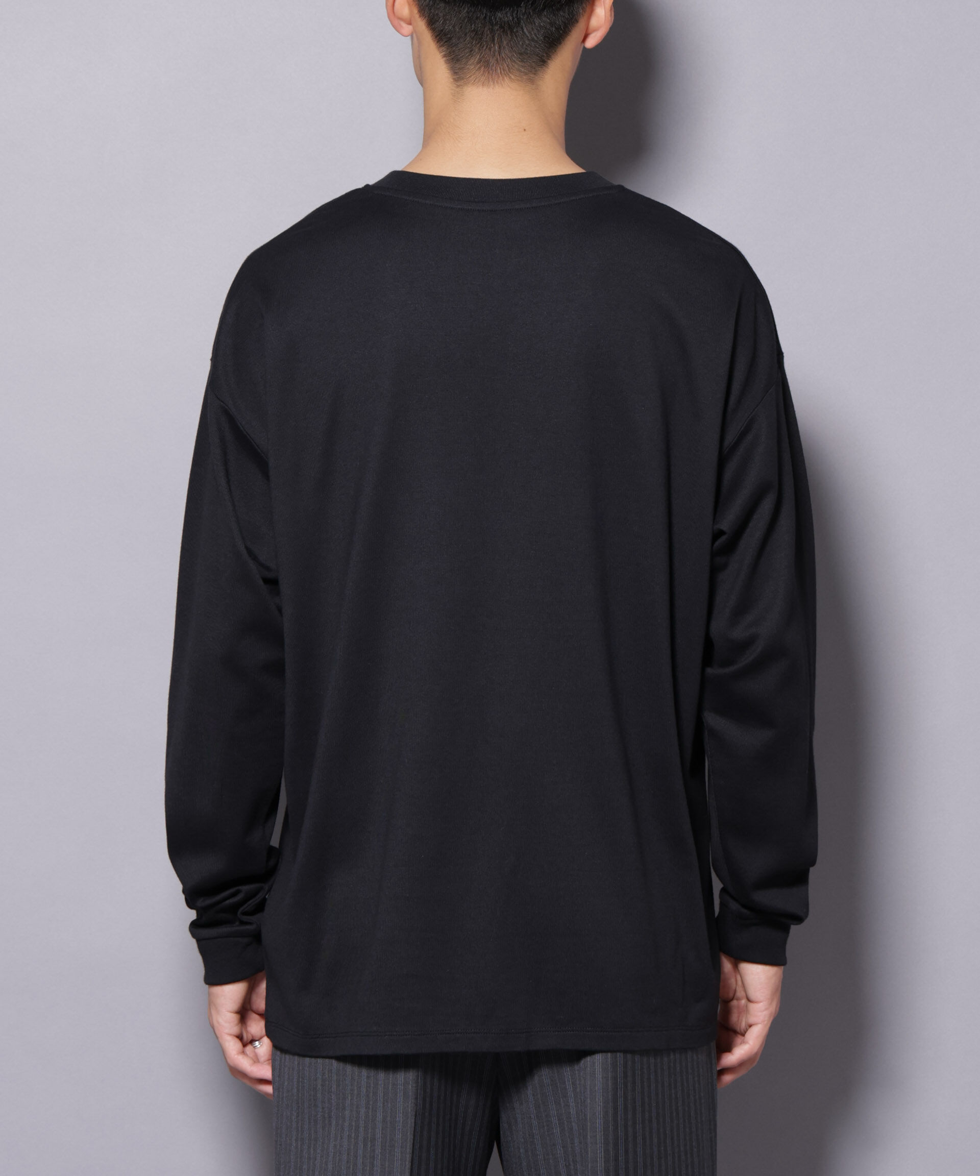 nano･universe「Anti Soaked(R)  汗染み防止 クルーネック ビッグシルエット Tシャツ」|Tシャツ・カットソー|