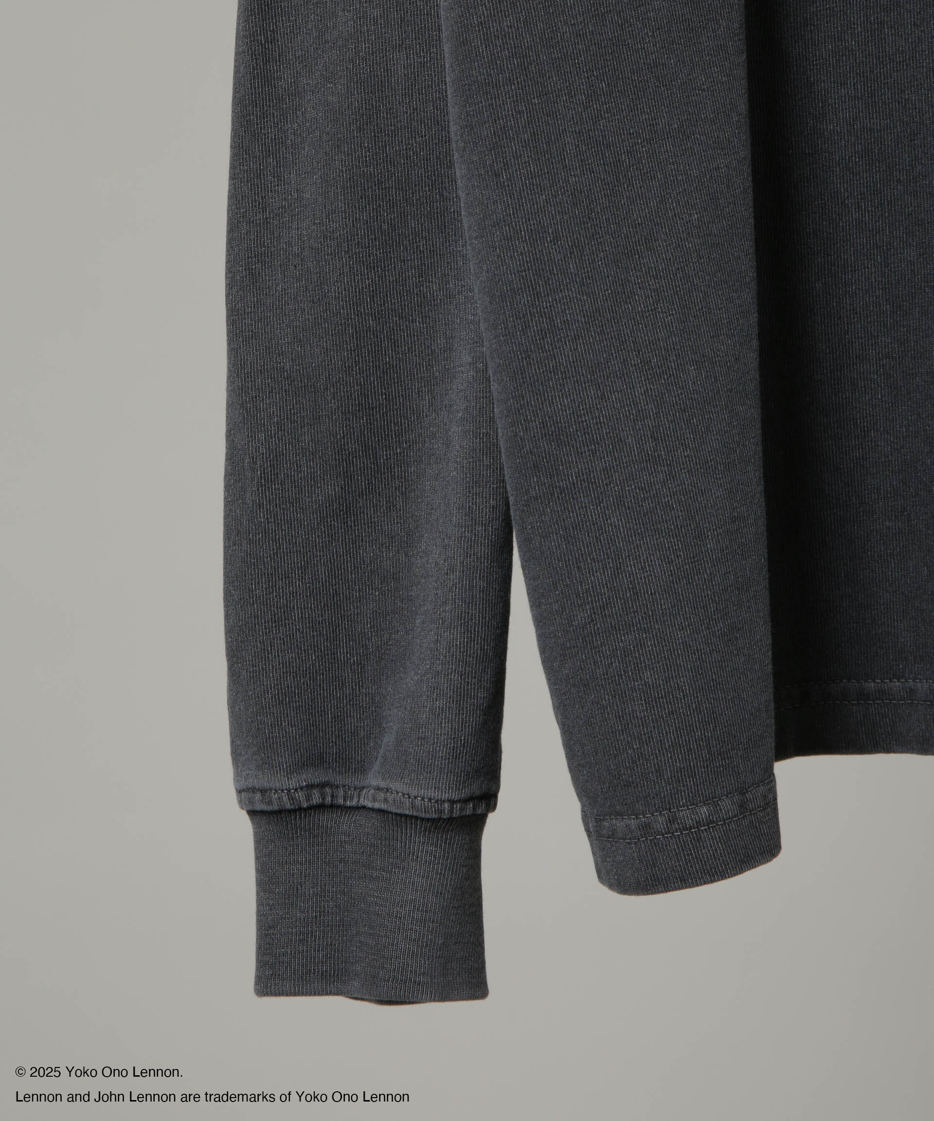 nano･universe「「HOTEL PALACE」John Lennon ピグメントL/S TEE」|Tシャツ・カットソー|