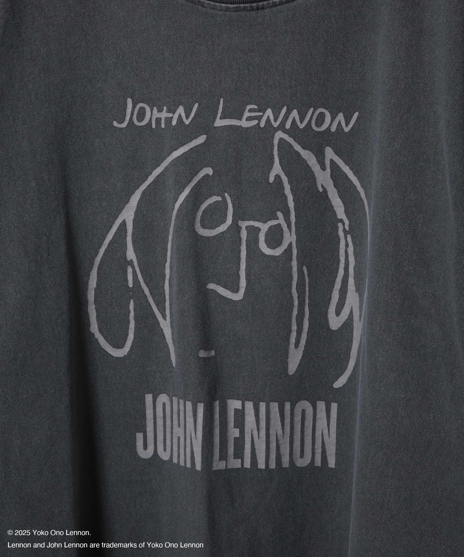 nano･universe「「HOTEL PALACE」John Lennon ピグメントL/S TEE」|Tシャツ・カットソー|