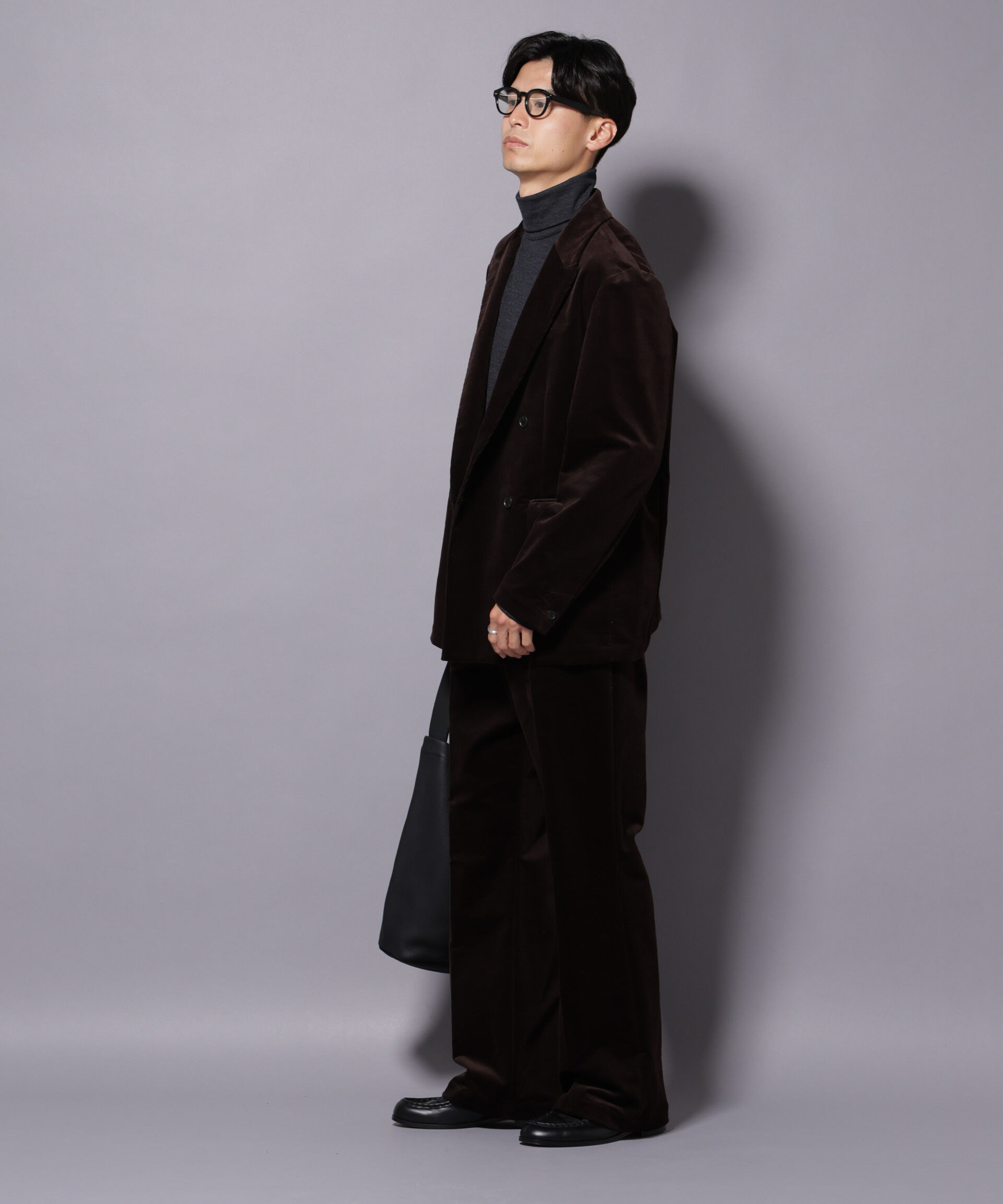 nano･universe「AIRコーデュロイ ライトフレアパンツ/STRETCH（セットアップ可）」|チノ|