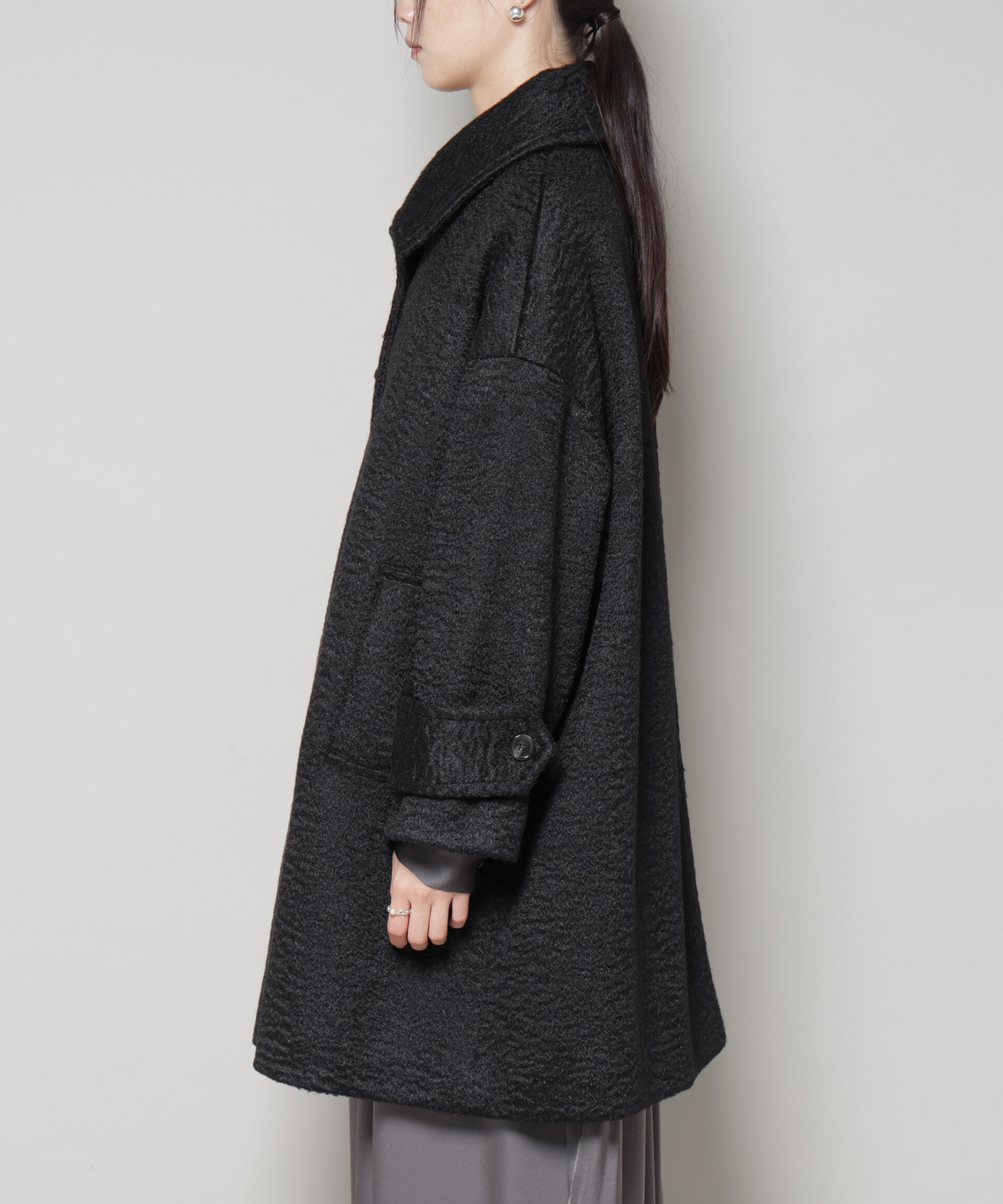 nano･universe「ブークレスタンドカラーミドルコート」|その他|