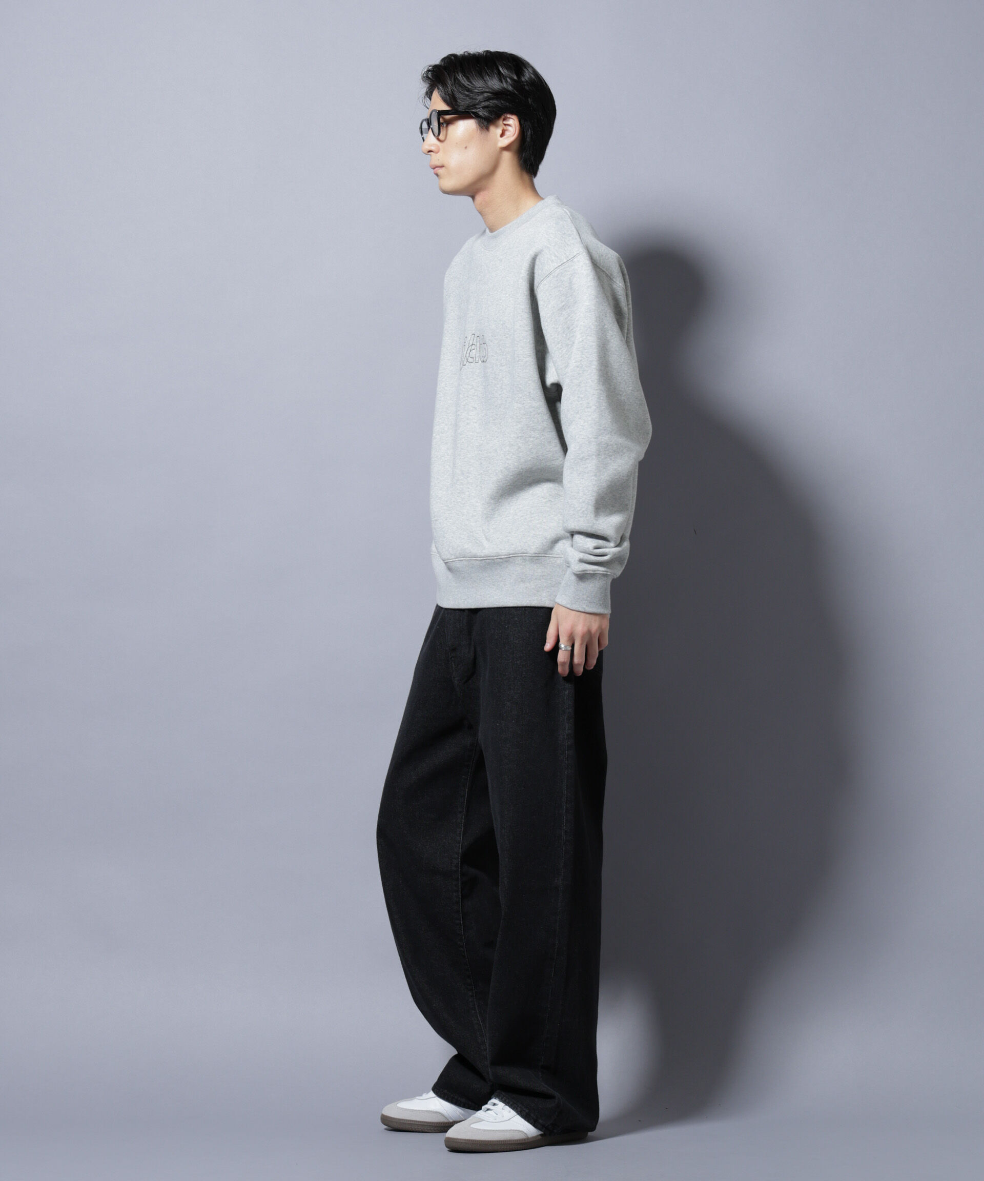 nano･universe「「NJ/CLUB」裏起毛 ジャージークルーネックスウェット」|Tシャツ・カットソー|