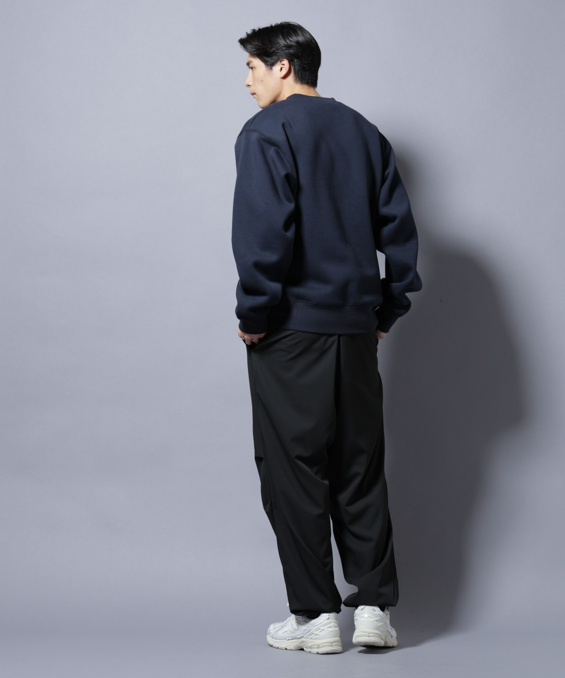 nano･universe「「NJ/CLUB」裏起毛 ジャージークルーネックスウェット」|Tシャツ・カットソー|