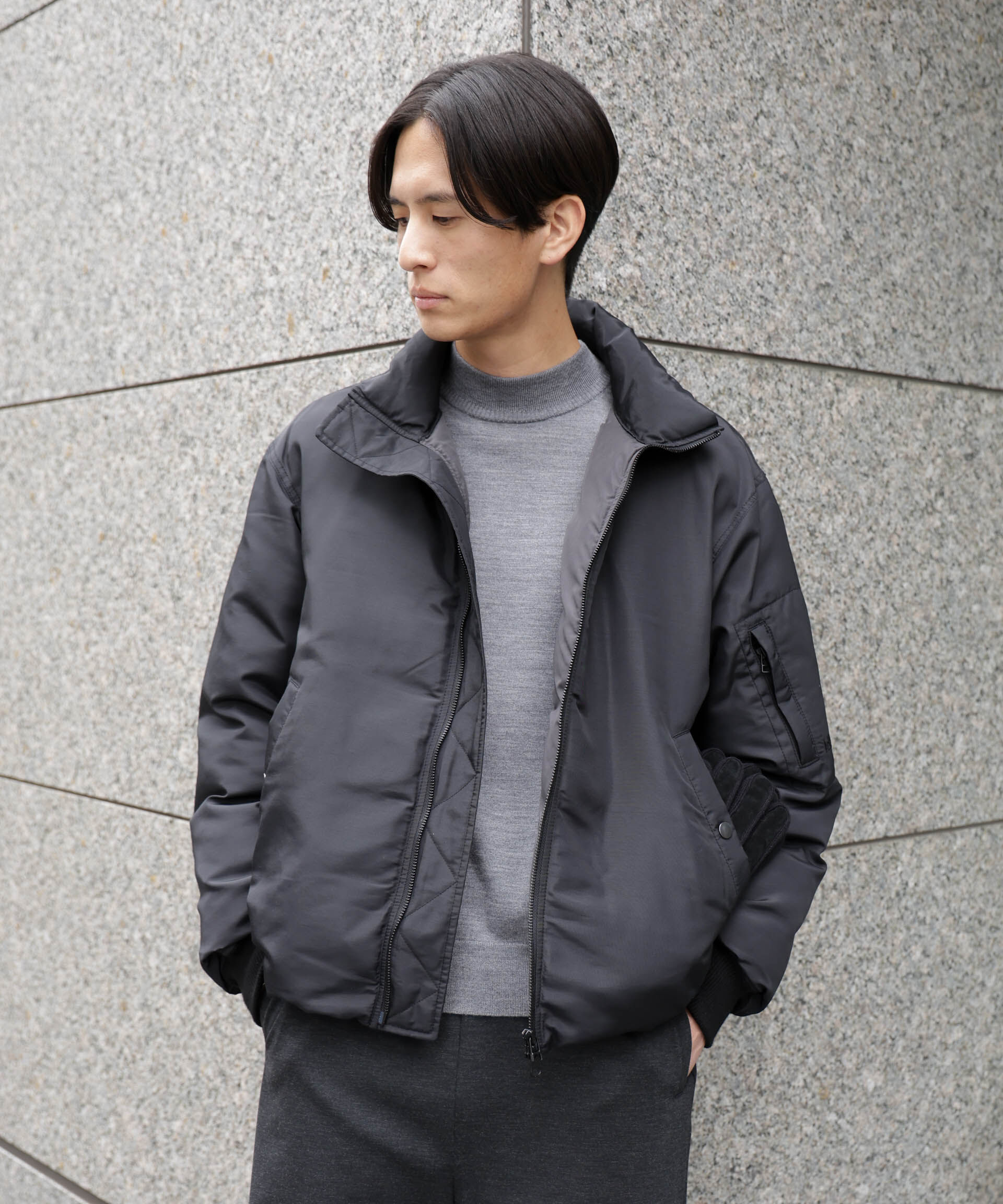 nano･universe「｢OGAWA PRODUCTS｣anewdown(R) スタンドダウン 難燃性、撥水」|ダウン|