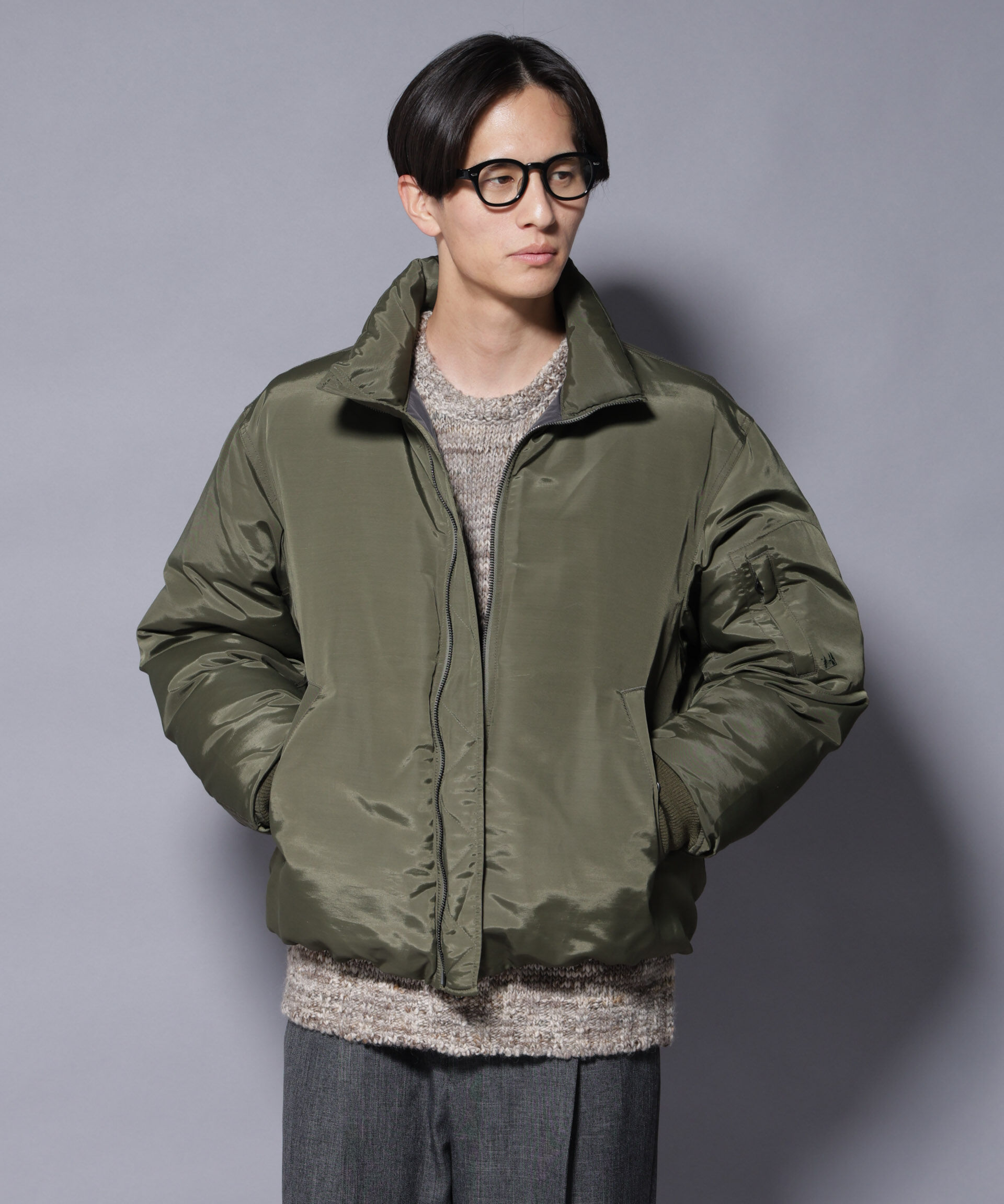 nano･universe「｢OGAWA PRODUCTS｣anewdown(R) スタンドダウン 難燃性、撥水」|ダウン|