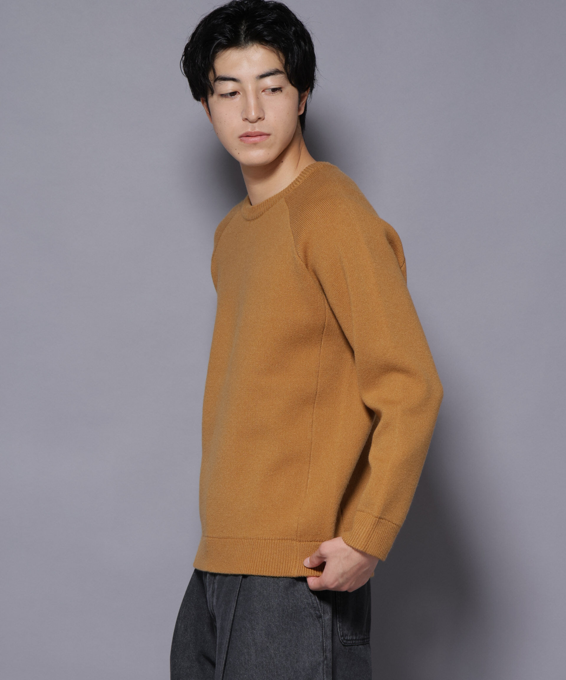 nano･universe「ウォッシャブル ダブルフェイスニット」|ニット・セーター|