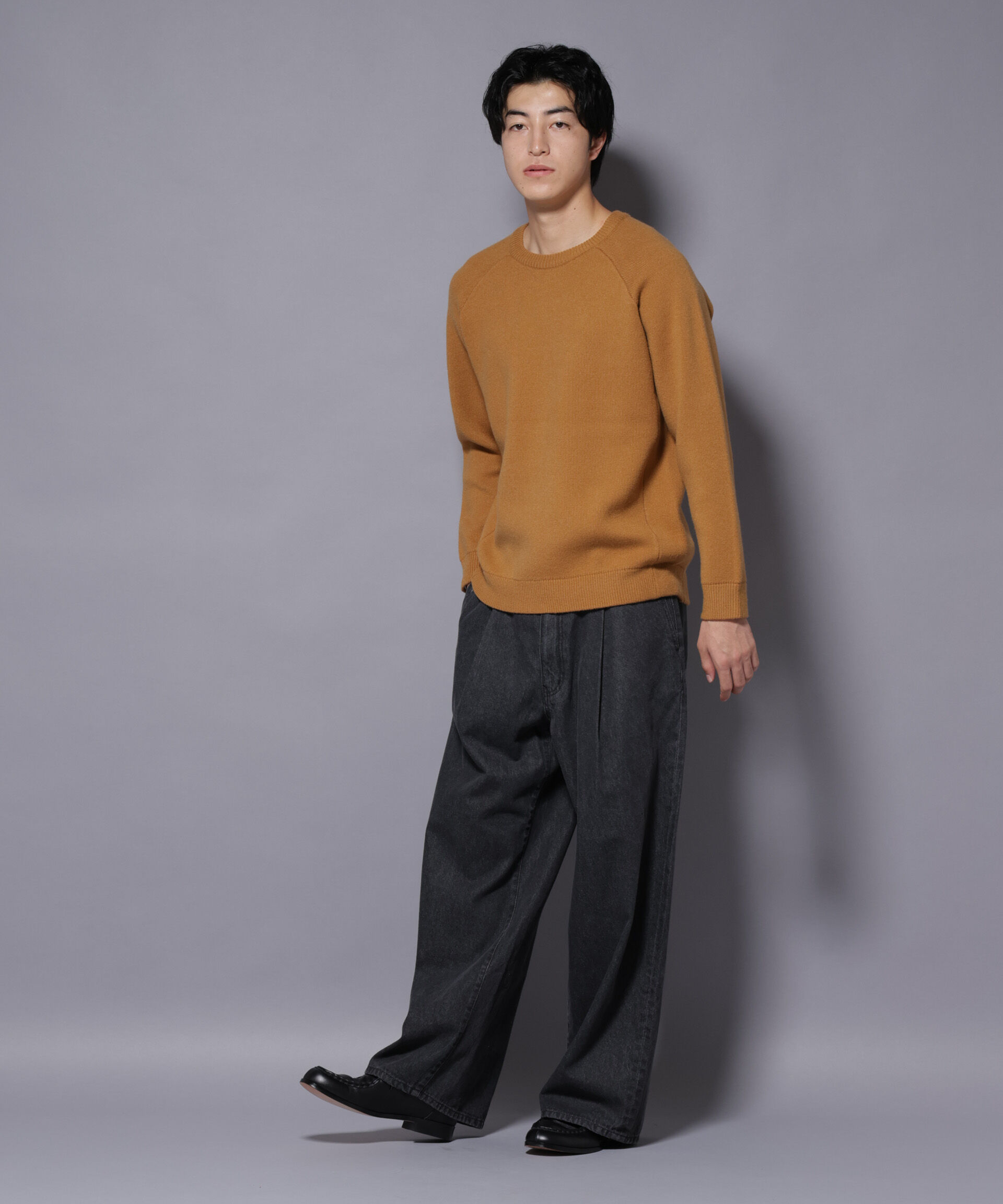 nano･universe「ウォッシャブル ダブルフェイスニット」|ニット・セーター|