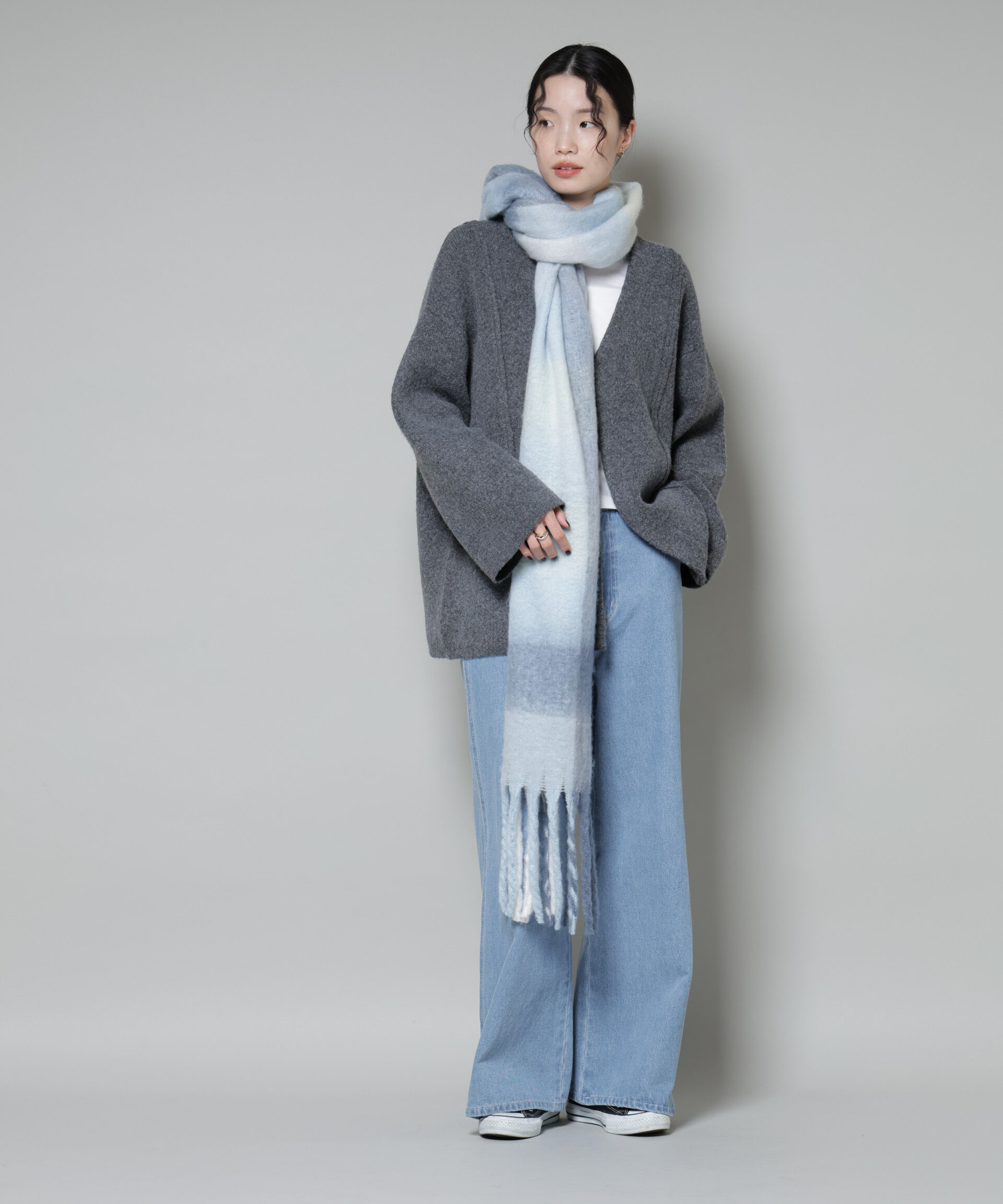 nano･universe「総針ニットジャケットカーディガン」|ニット・セーター|